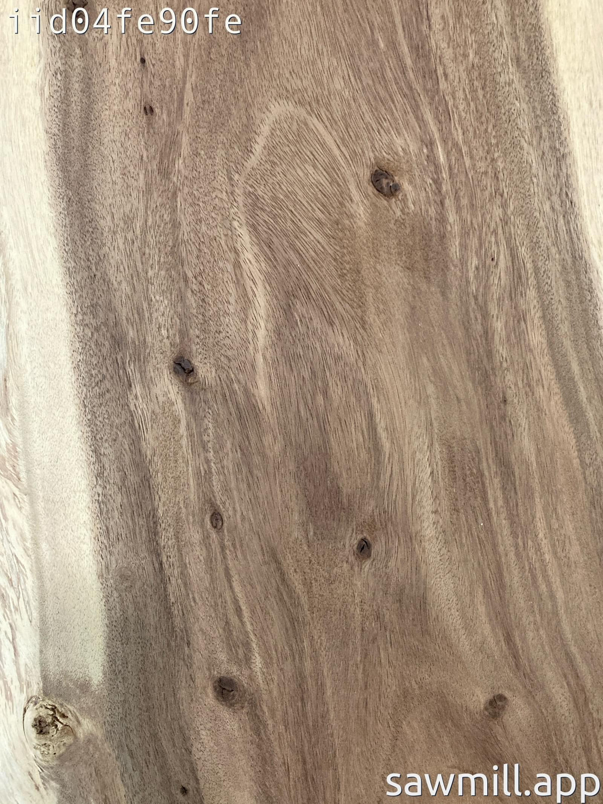 1.75" x 16" x 36" Monkeypod