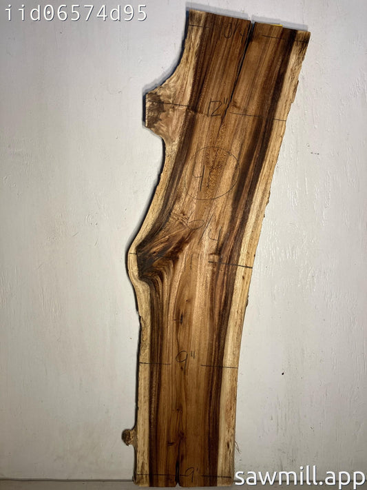 1.5" x 11" x 41" Monkeypod