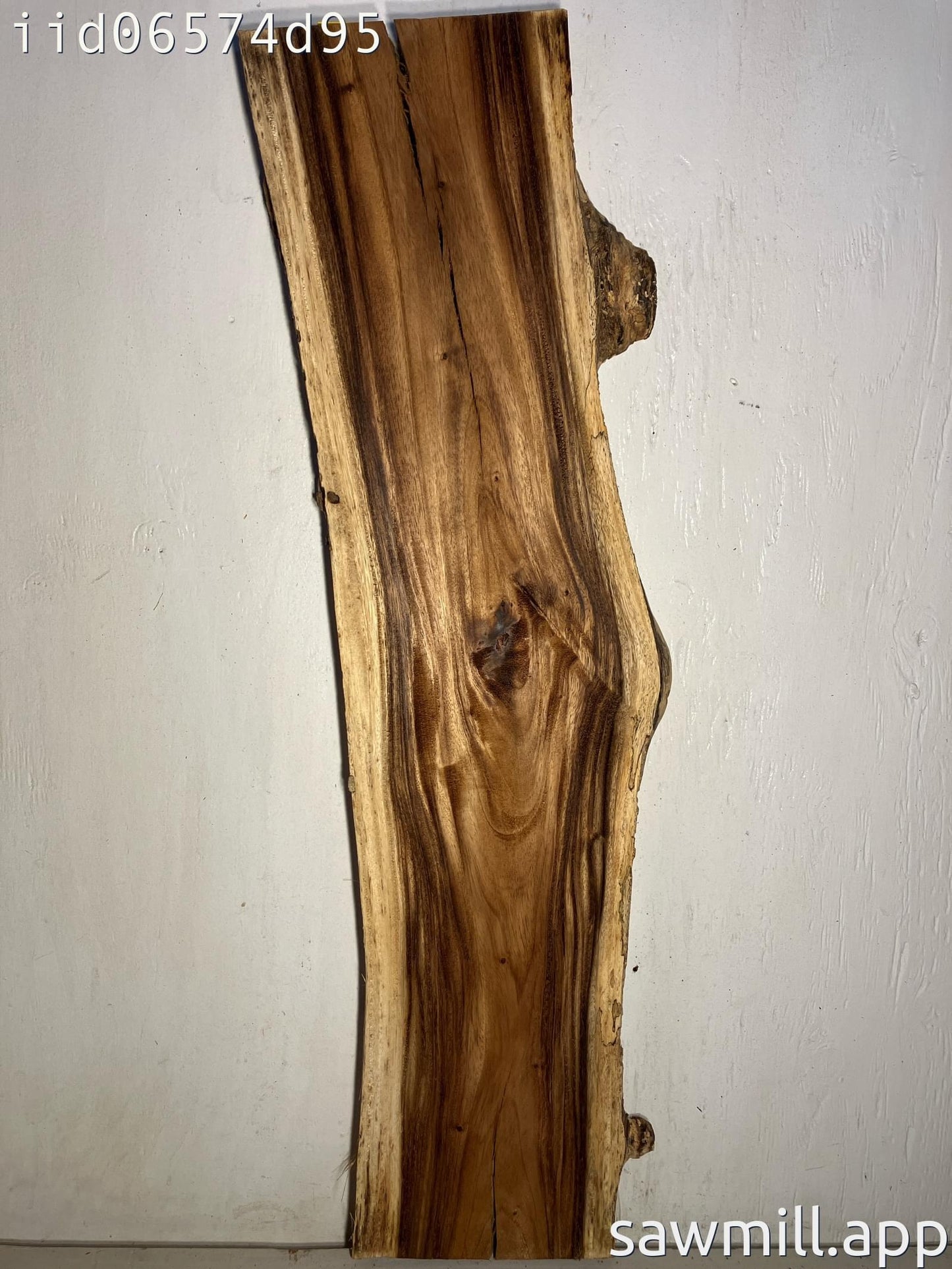 1.5" x 11" x 41" Monkeypod