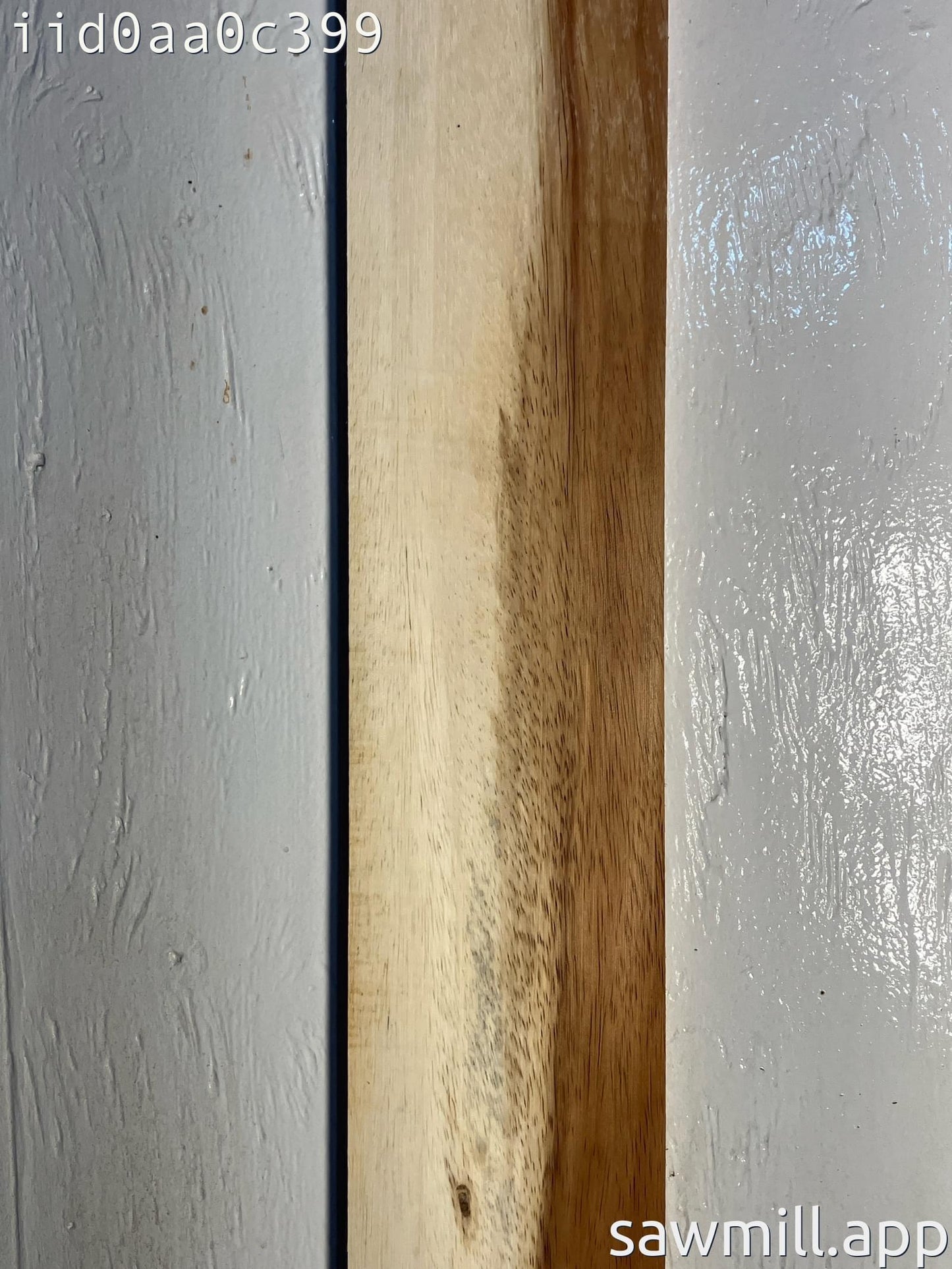 0.5" x 5" x 61" Chocolate Albizia