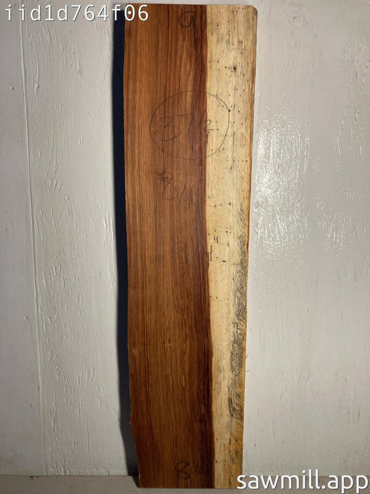 2" x 9" x 37" Chocolate Albizia