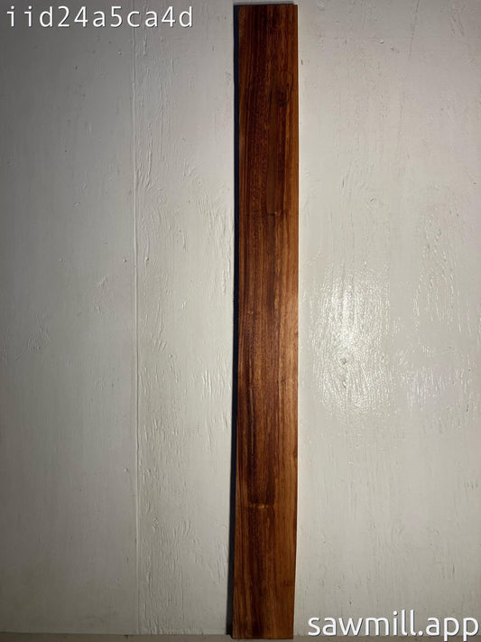 1" x 5" x 54" Chocolate Albizia