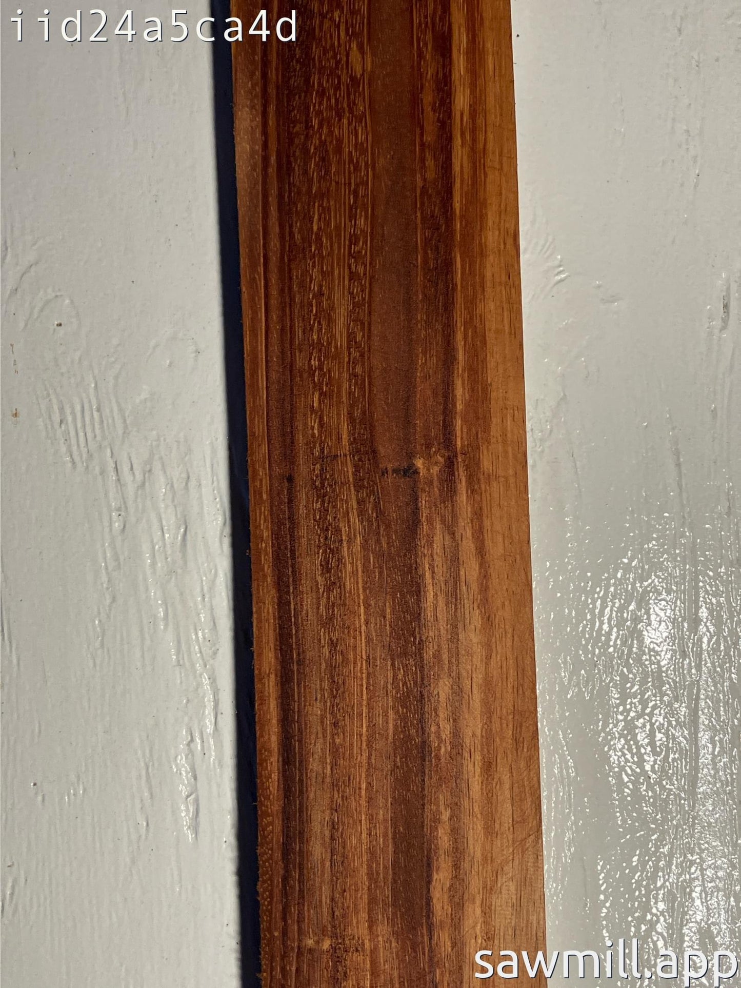 1" x 5" x 54" Chocolate Albizia