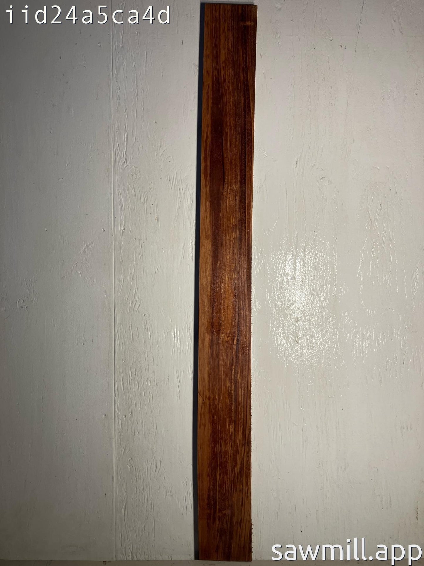 1" x 5" x 54" Chocolate Albizia