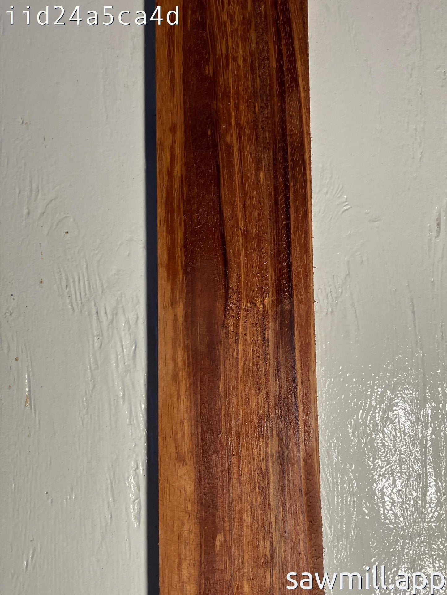 1" x 5" x 54" Chocolate Albizia