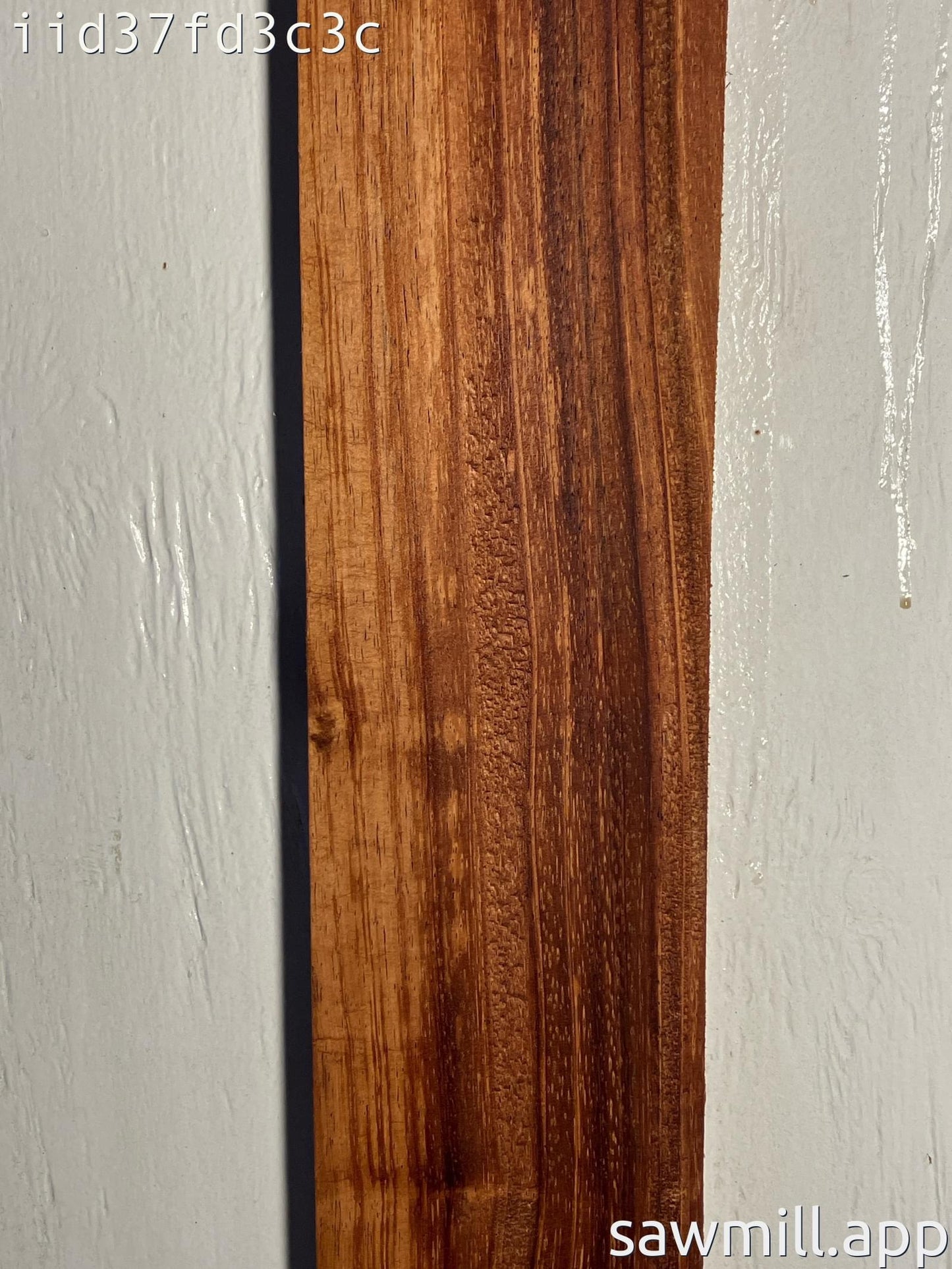 1" x 5" x 47" Chocolate Albizia
