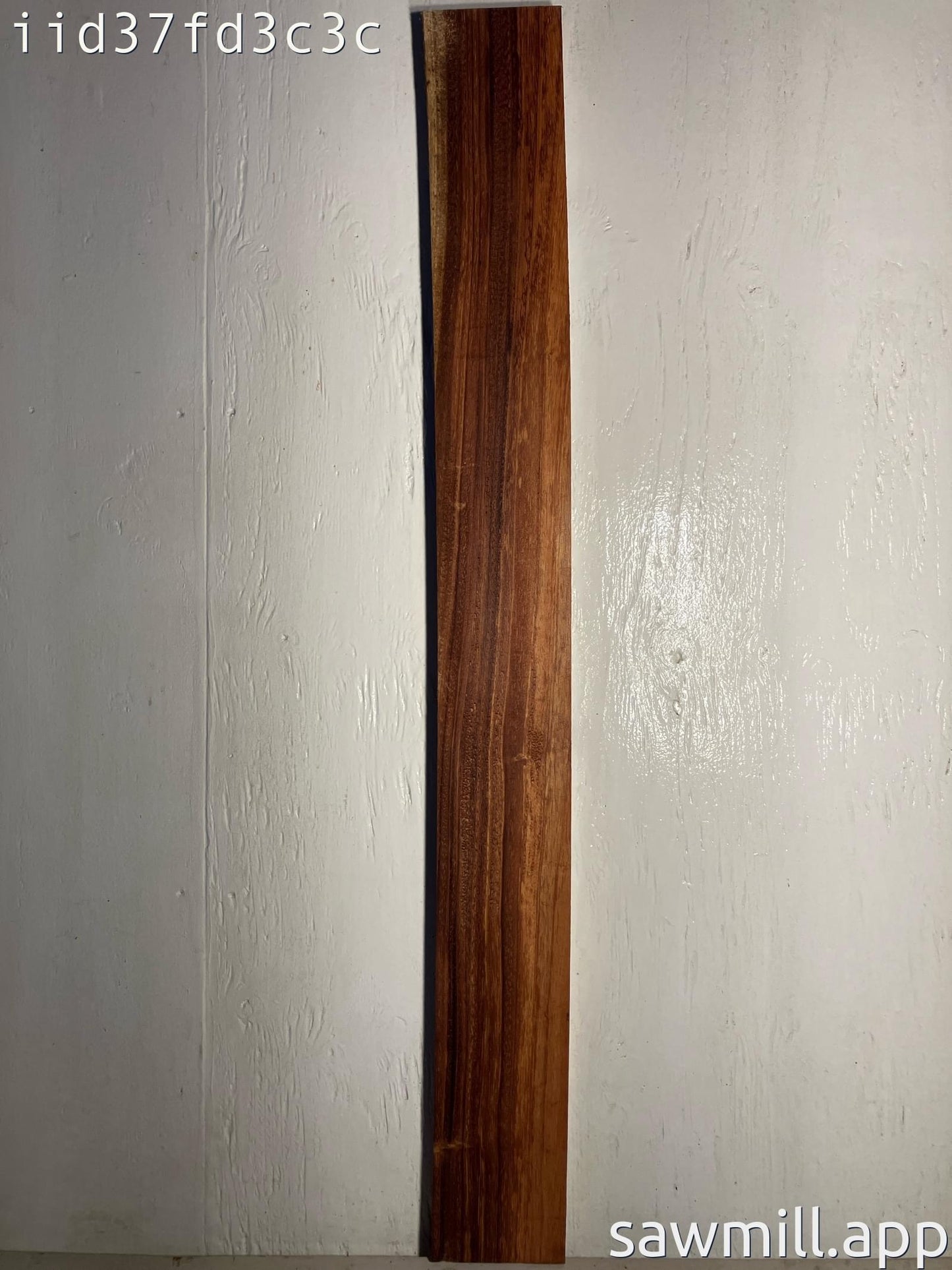1" x 5" x 47" Chocolate Albizia