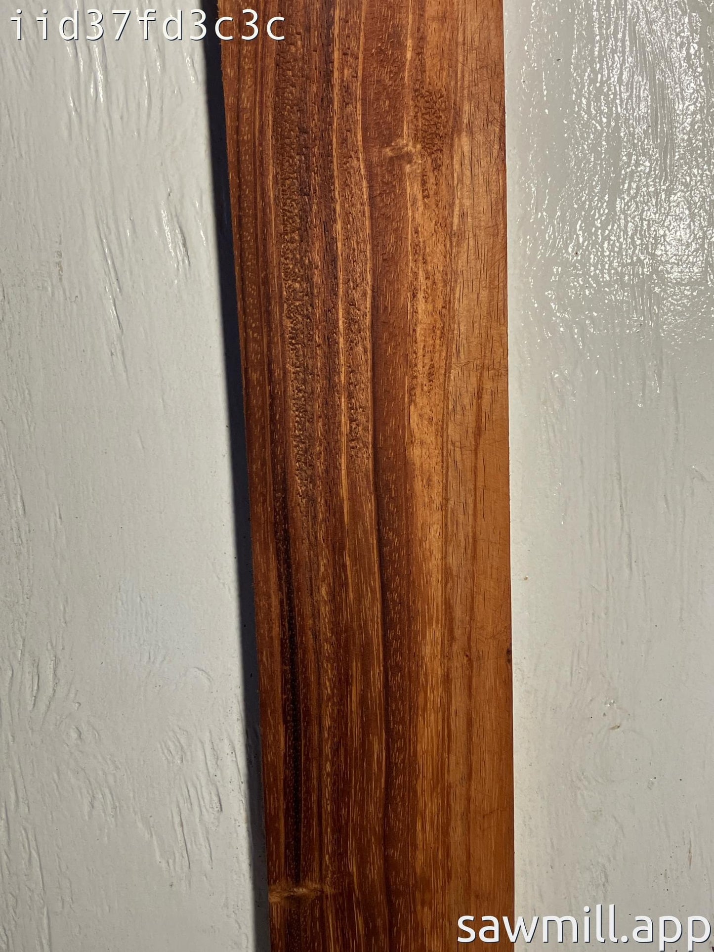 1" x 5" x 47" Chocolate Albizia