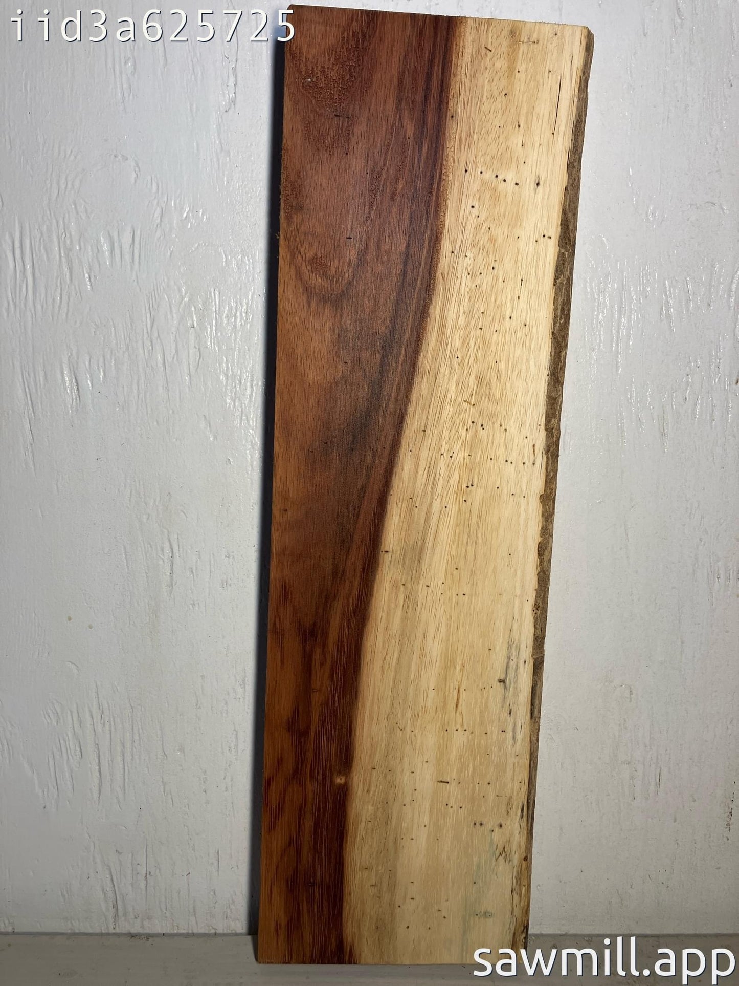 2" x 8" x 28" Chocolate Albizia