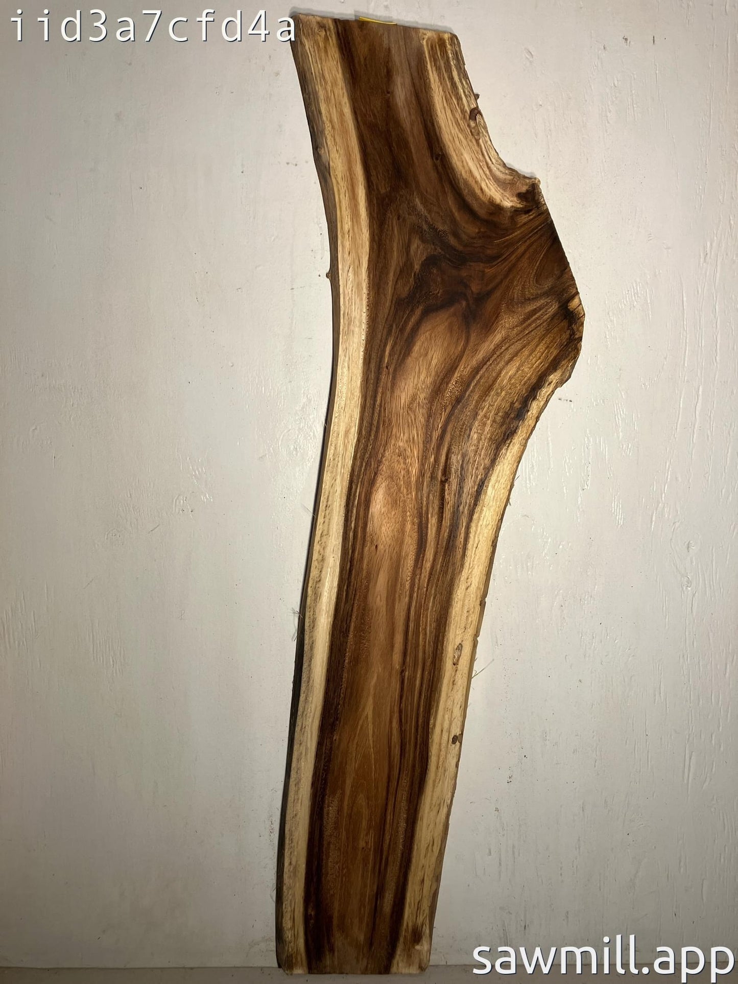 1.25" x 13" x 49" Monkeypod