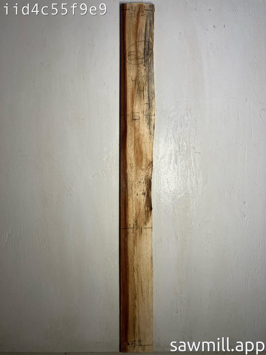 1" x 4" x 52" Chocolate Albizia