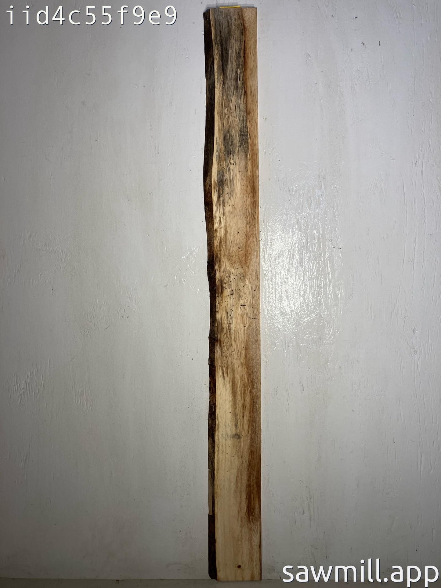 1" x 4" x 52" Chocolate Albizia