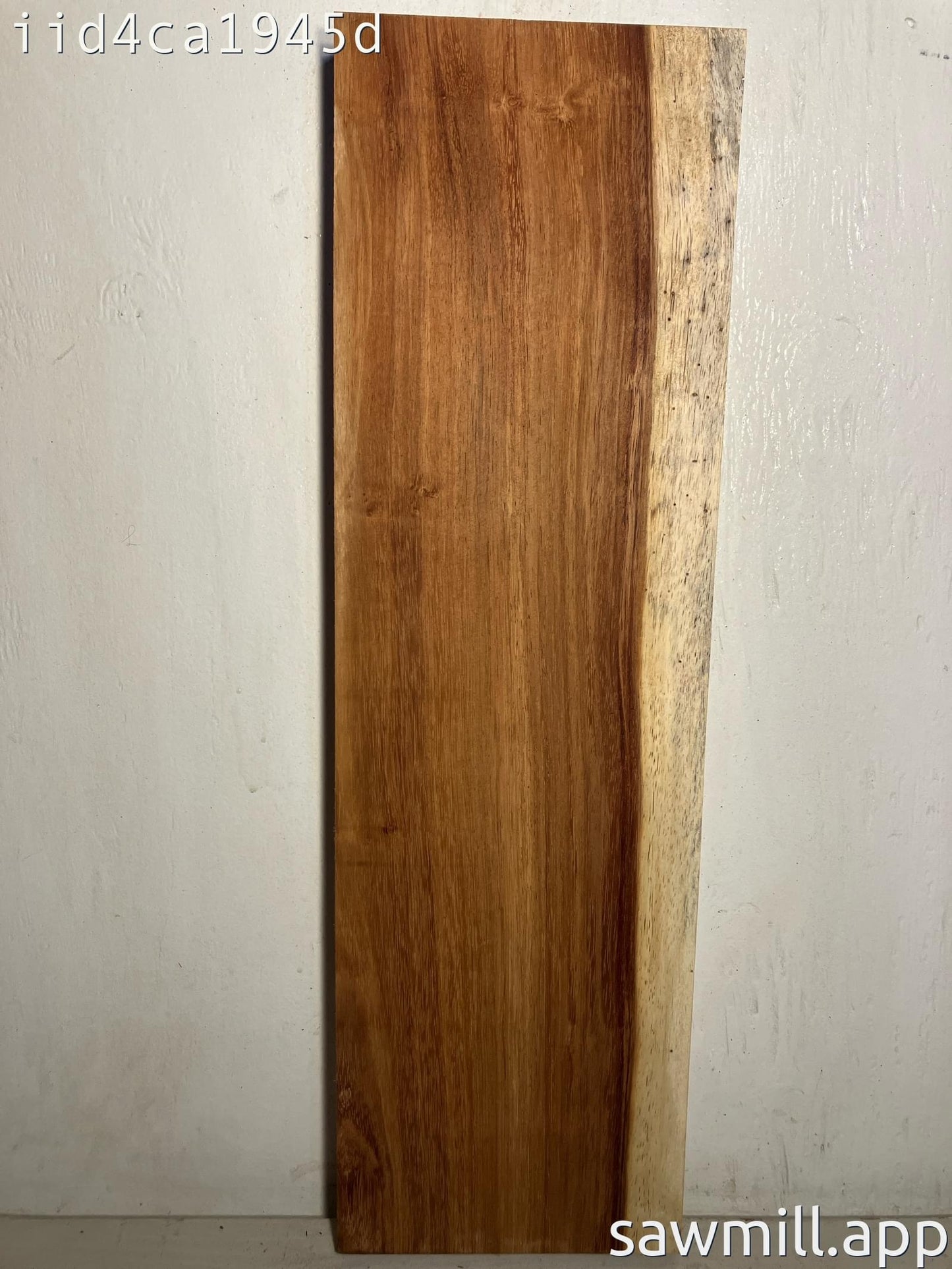 2" x 9" x 31" Chocolate Albizia