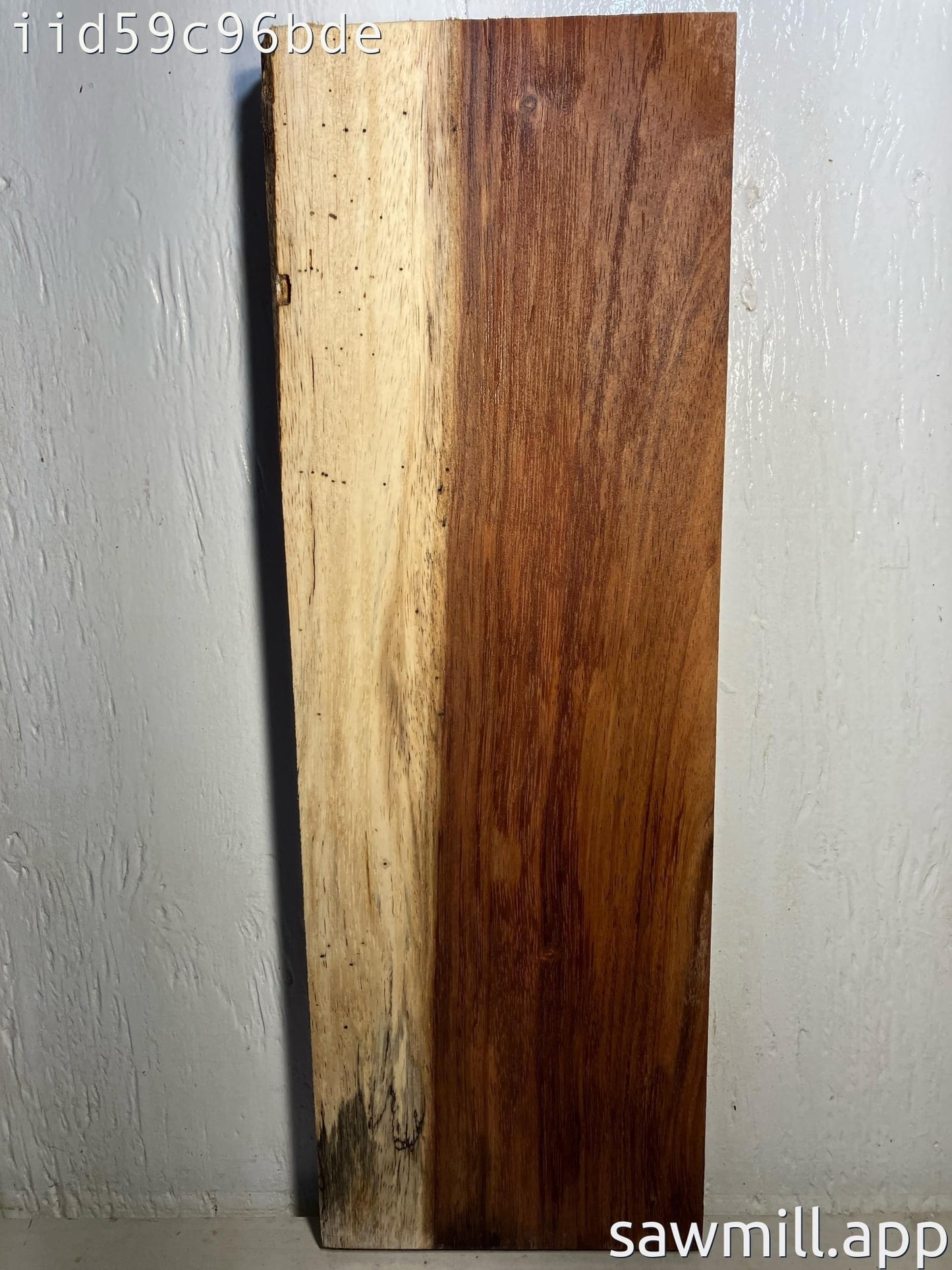 1.75" x 8" x 26" Chocolate Albizia