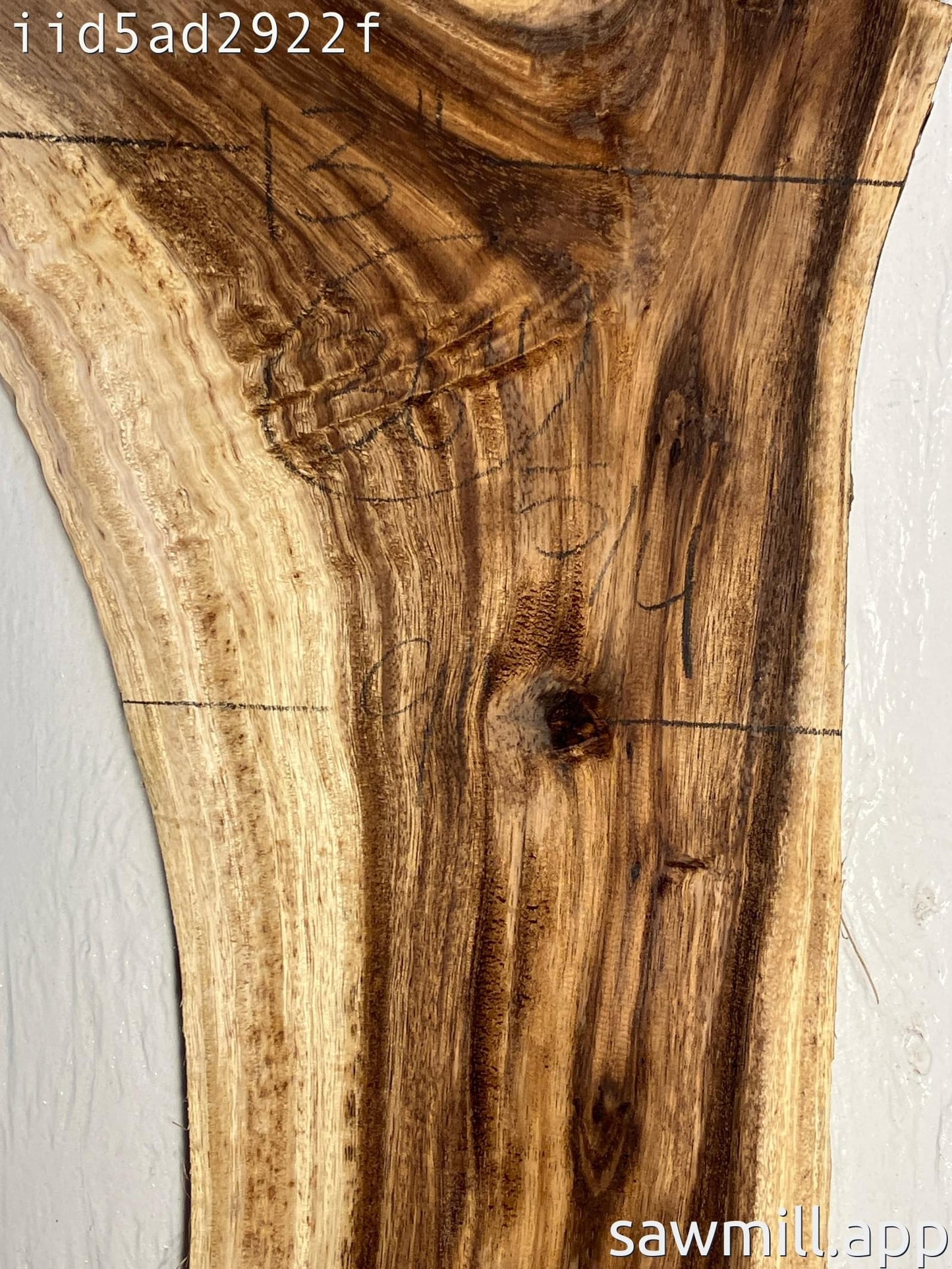 1.25" x 13" x 36" Monkeypod