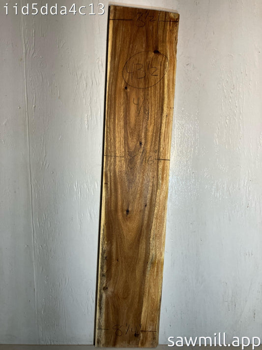 1" x 8" x 43" Monkeypod