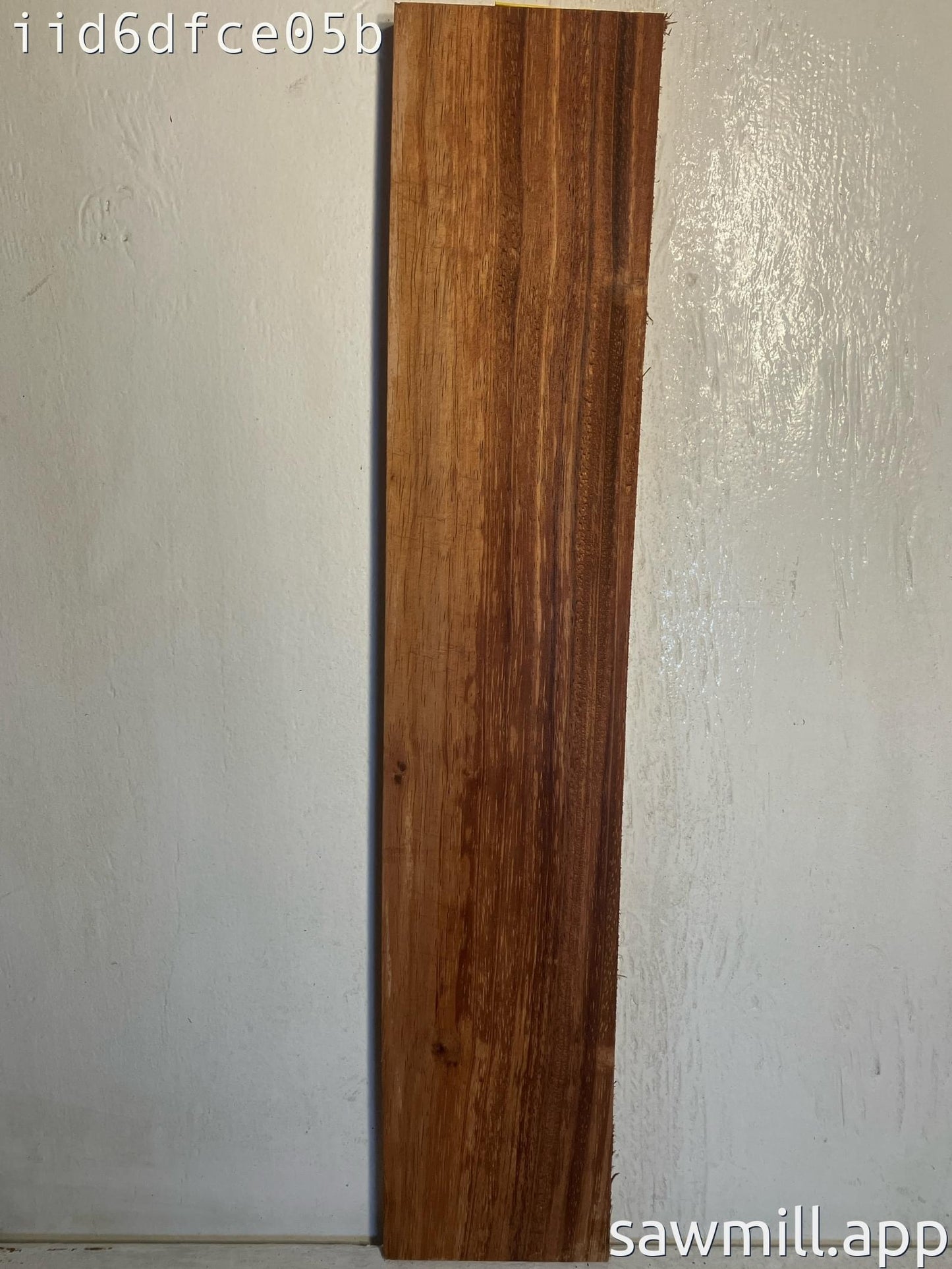1" x 5" x 27" Chocolate Albizia