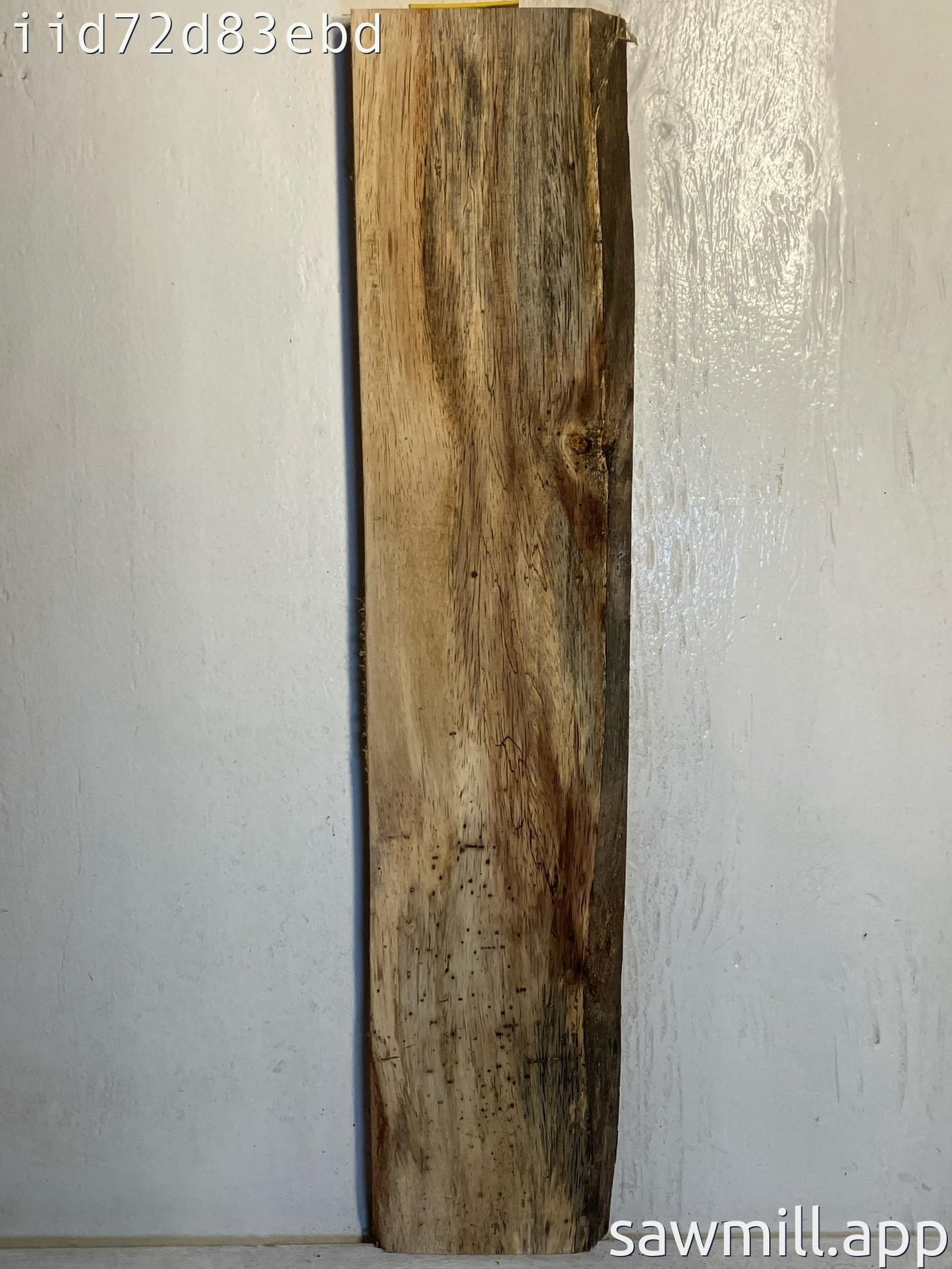 1" x 5" x 24" Chocolate Albizia