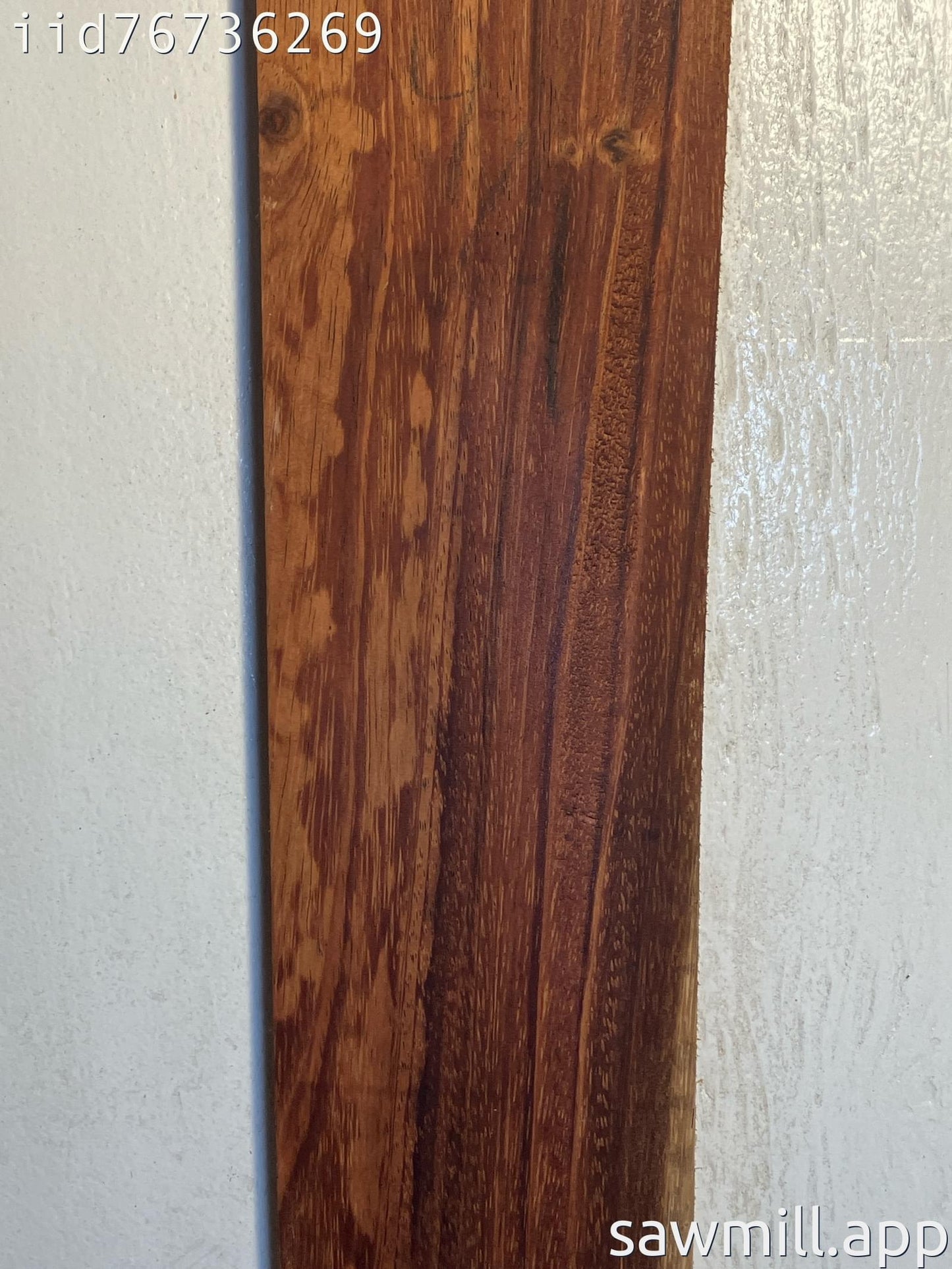 1" x 5" x 29" Chocolate Albizia