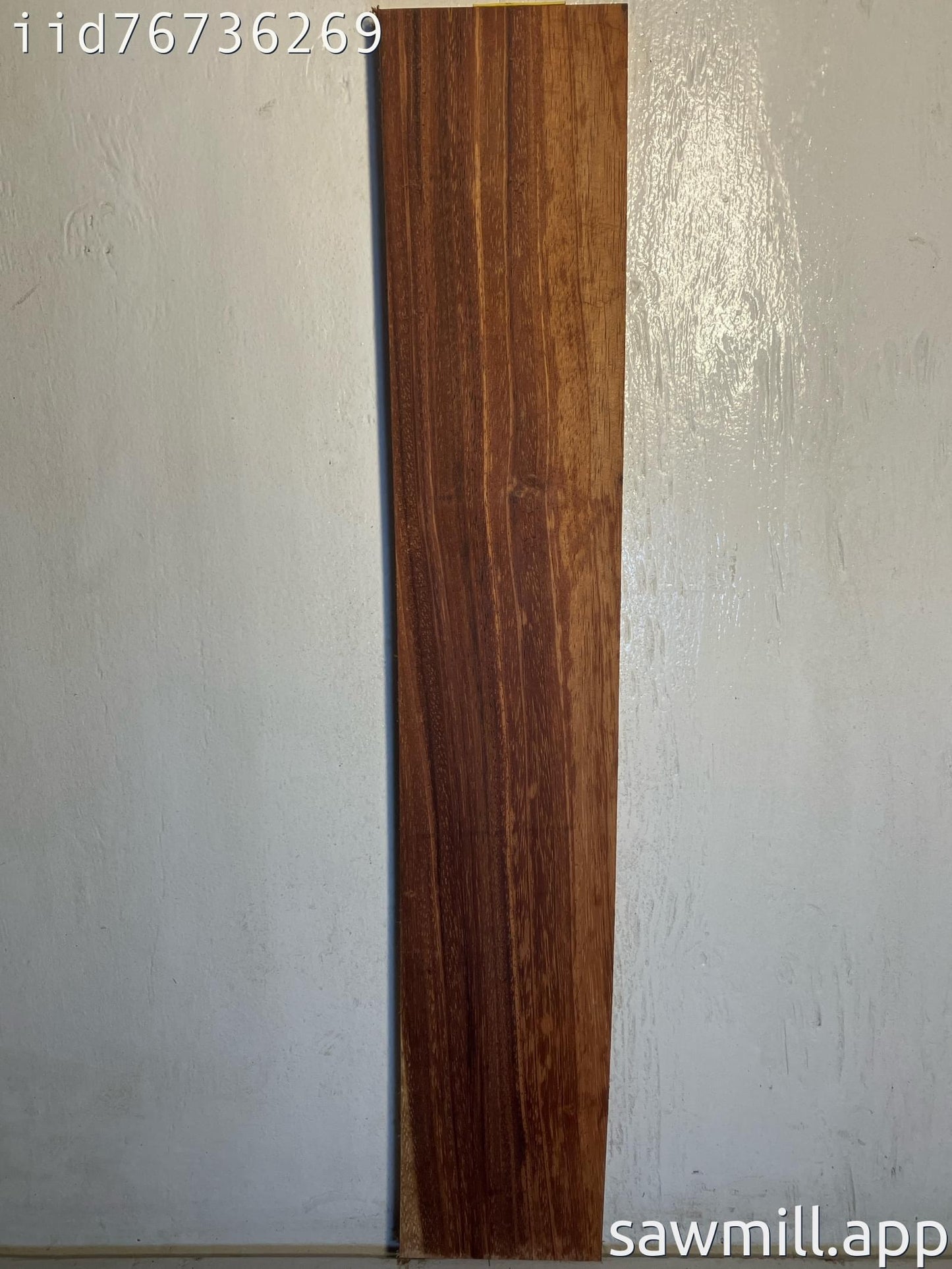 1" x 5" x 29" Chocolate Albizia