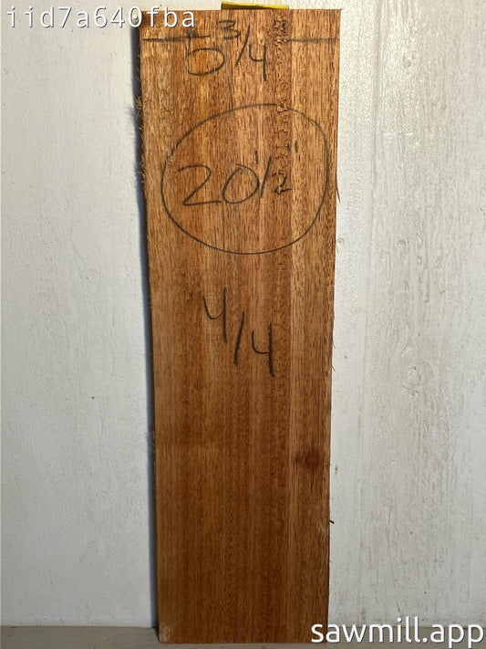 1" x 5" x 20" Albizia