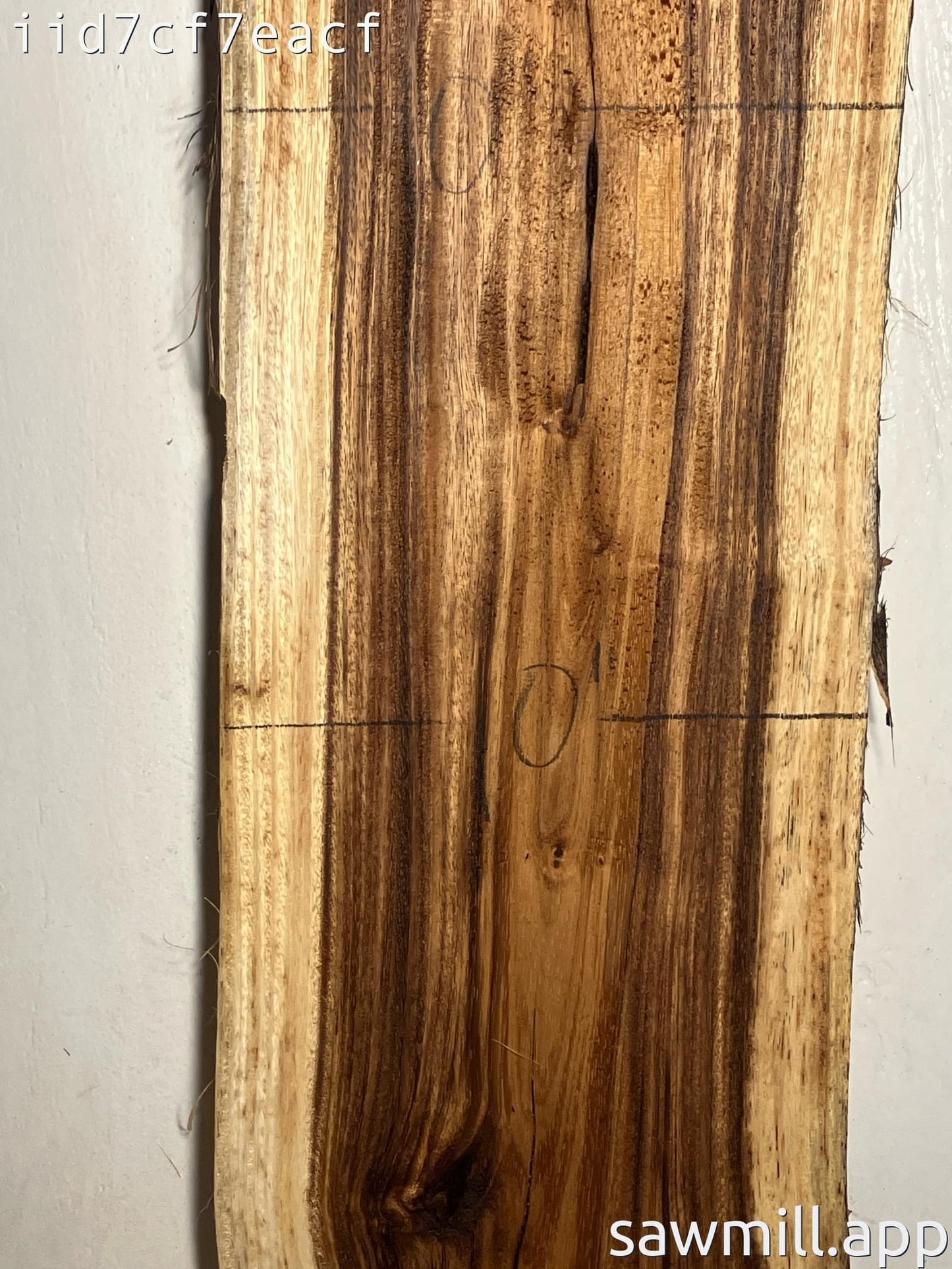 1.5" x 10" x 37" Monkeypod