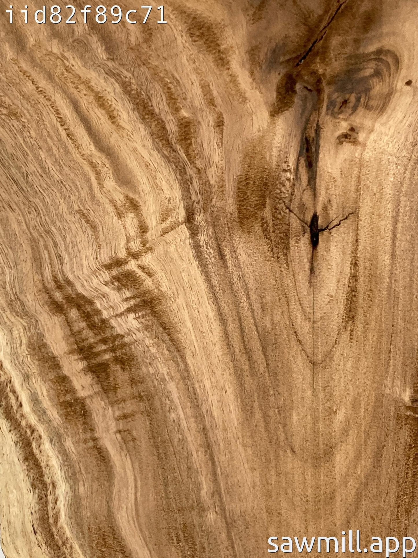 0.75" x 13" x 51" Monkeypod