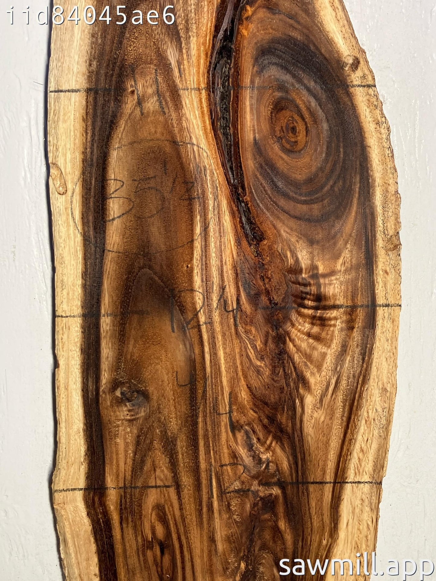 1" x 12" x 35" Monkeypod
