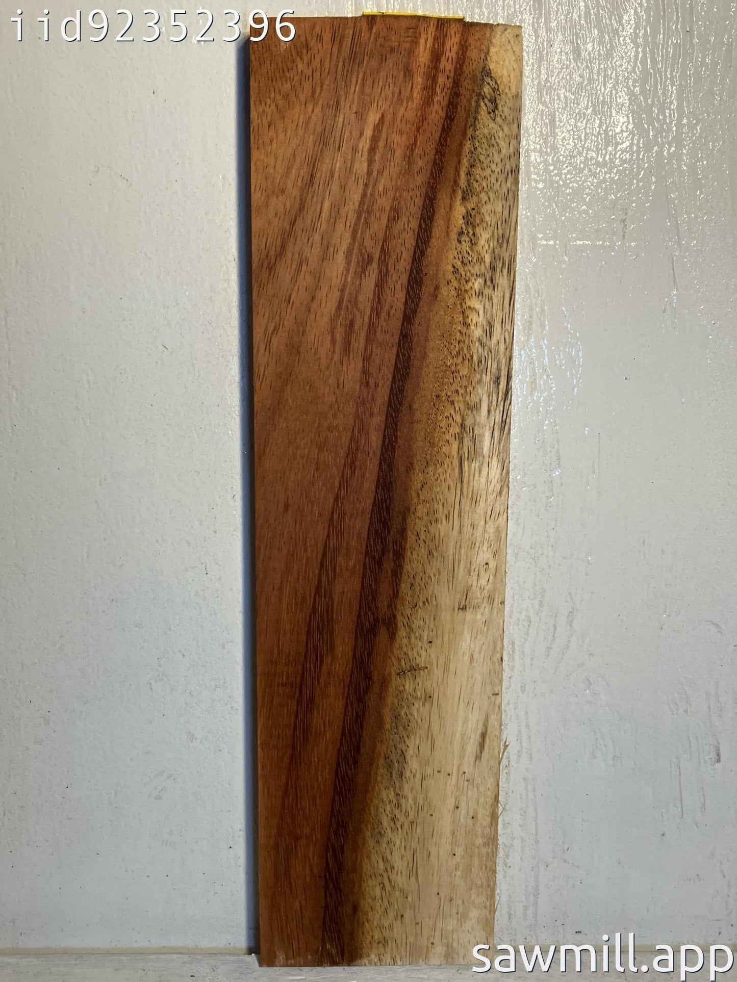 1" x 5" x 19" Chocolate Albizia