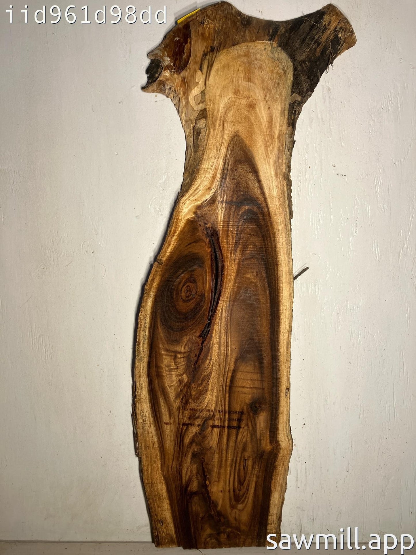 1.5" x 12" x 42" Monkeypod