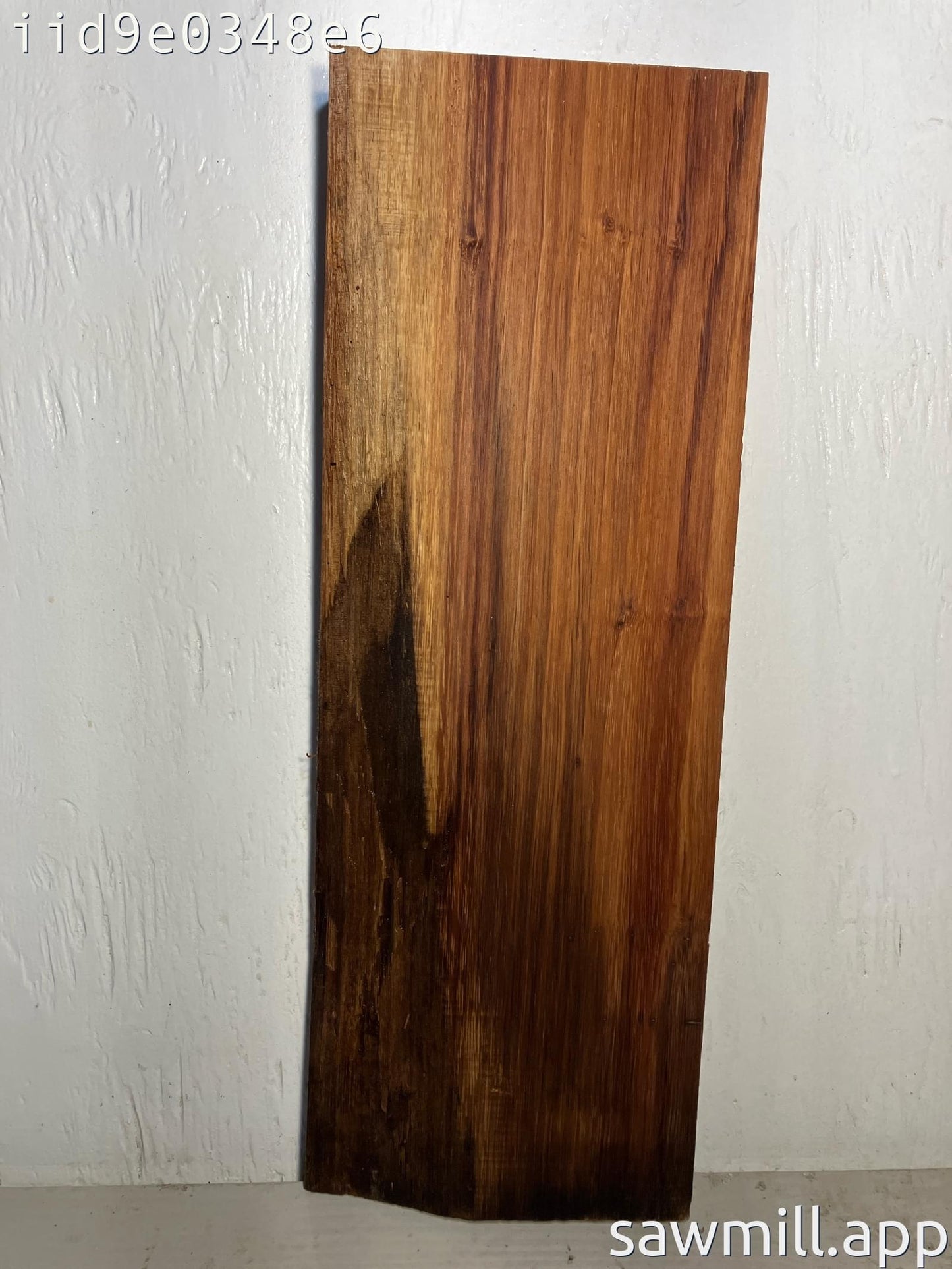 2" x 8" x 24" Chocolate Albizia