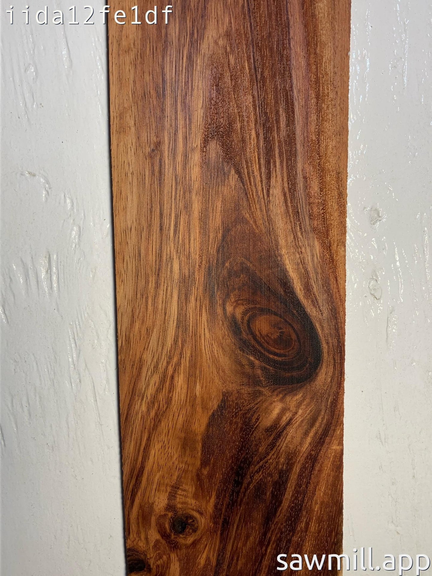 0.5" x 5" x 30" Chocolate Albizia