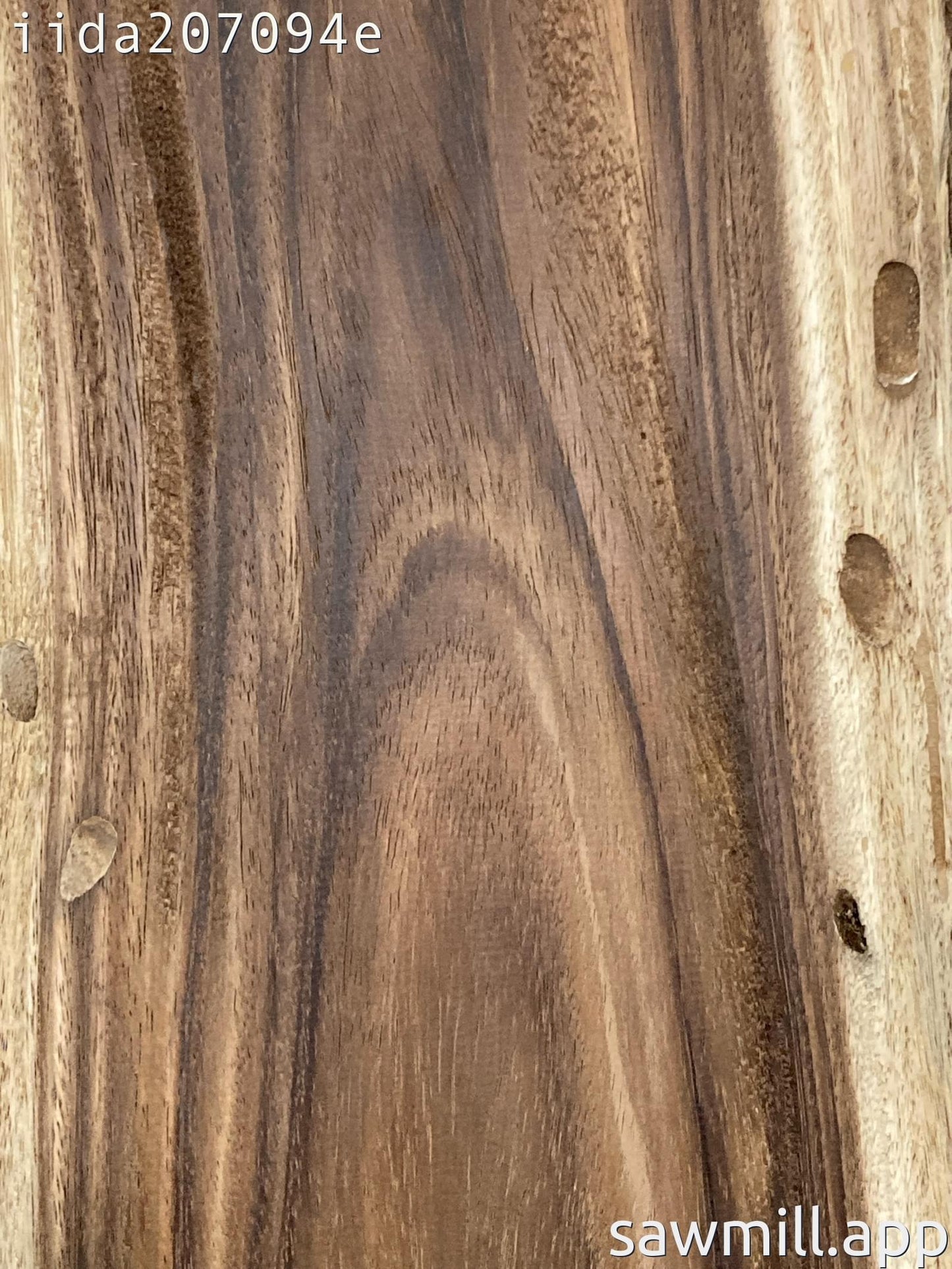 0.5" x 8" x 36" Monkeypod