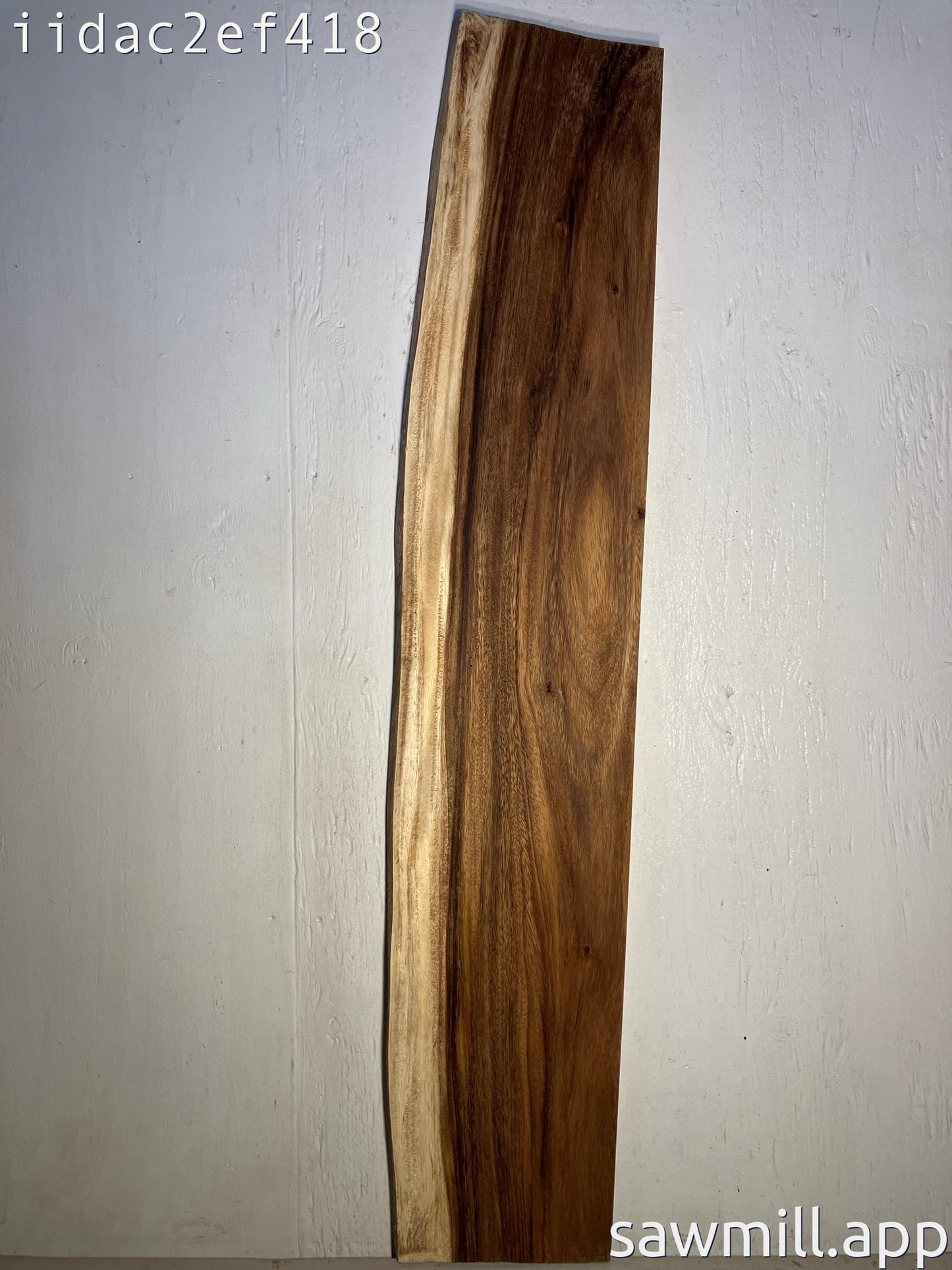 1" x 10" x 49" Monkeypod