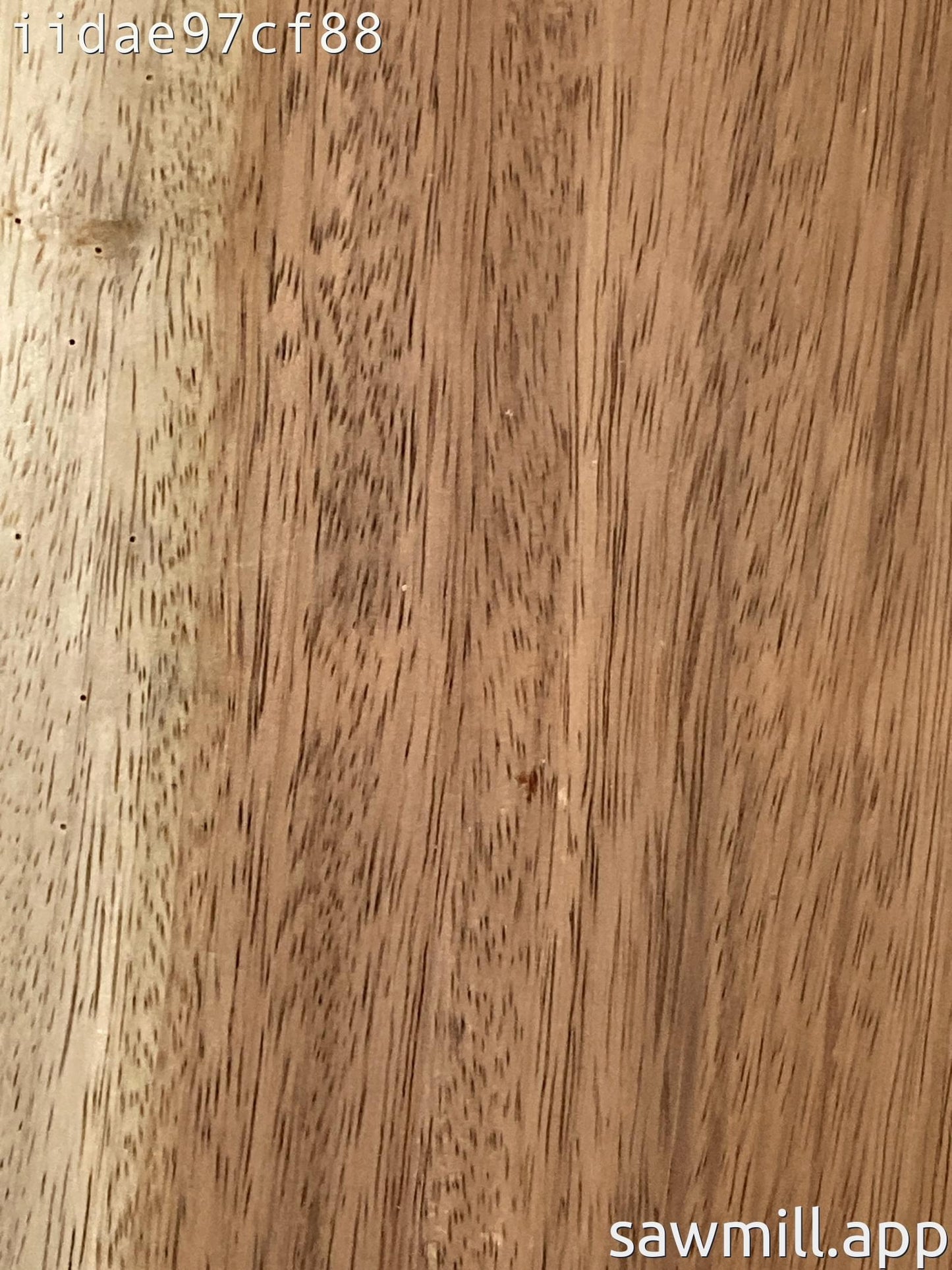 1" x 8" x 84" Chocolate Albizia