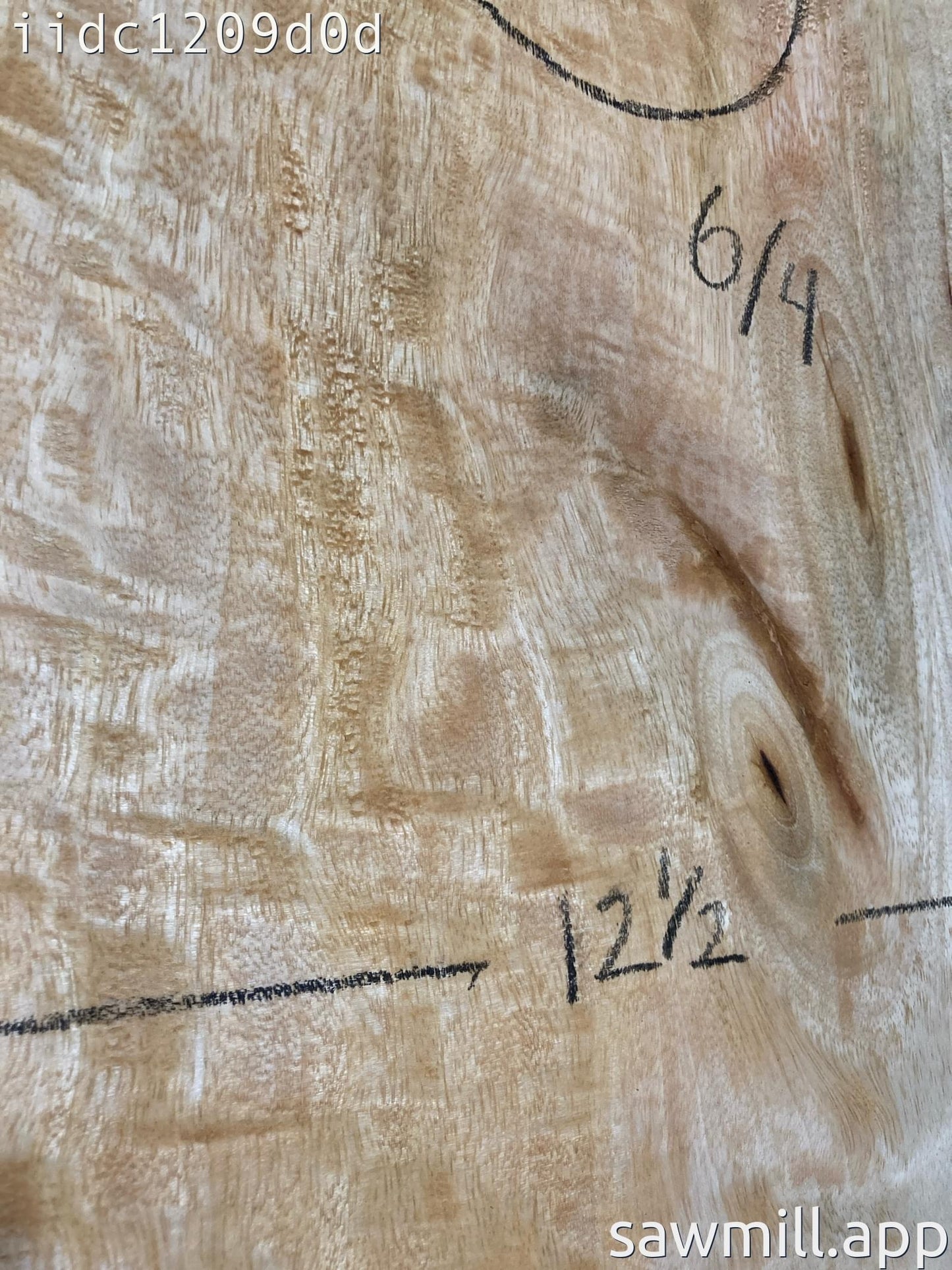 1.5" x 12" x 38" Mango