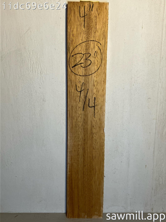 1" x 4" x 23" Albizia
