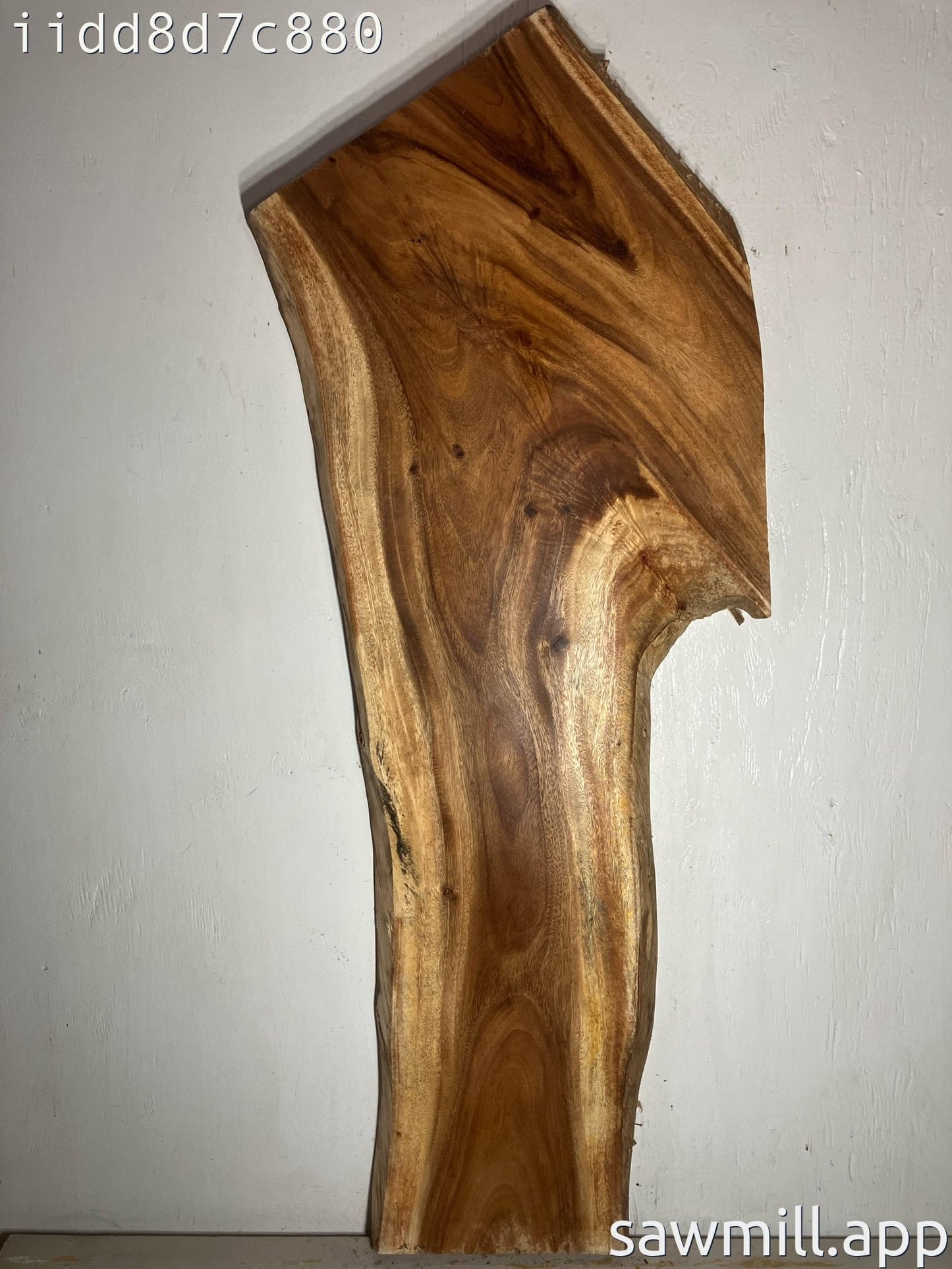 2" x 22" x 60" Monkeypod