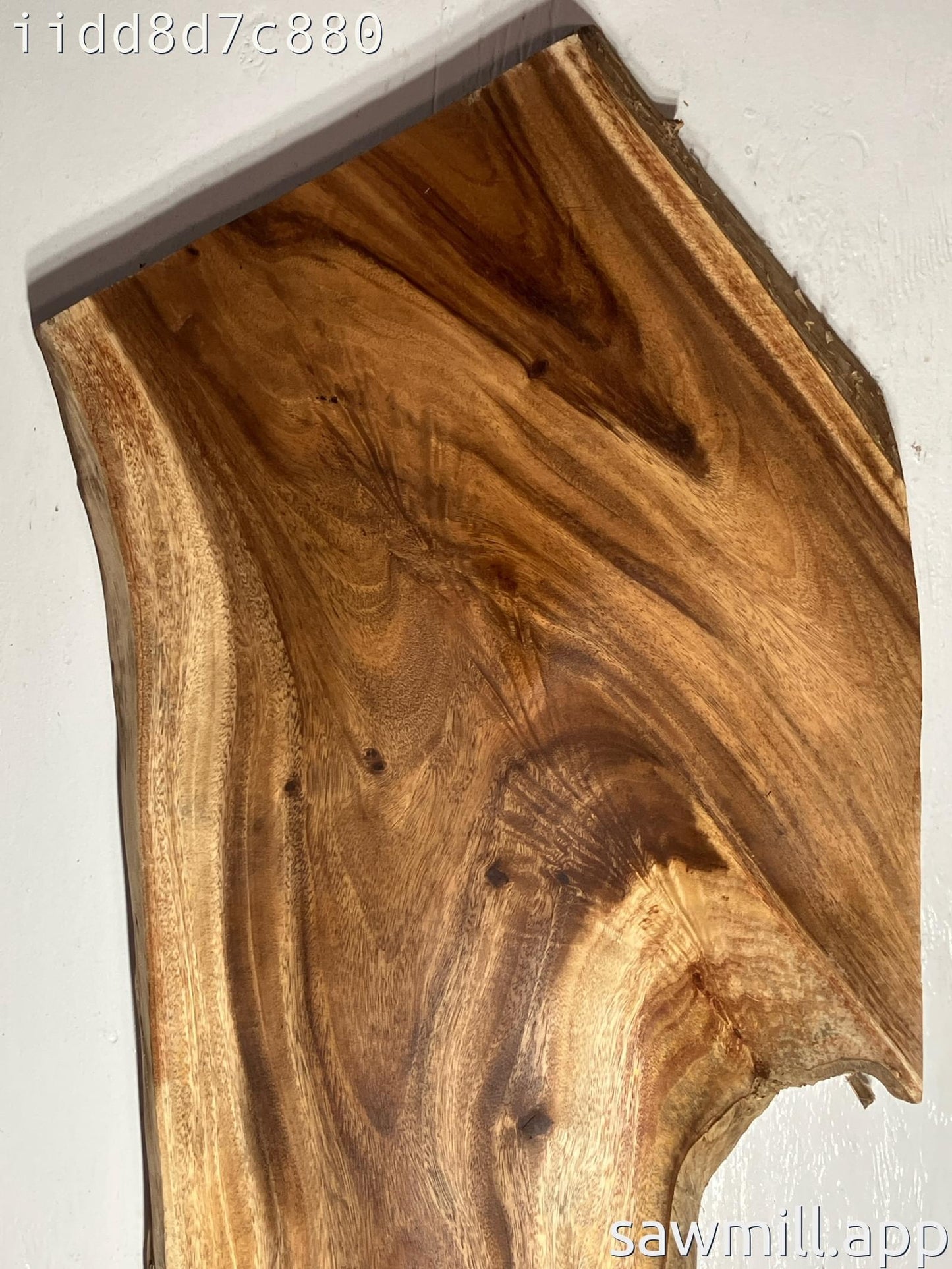 2" x 22" x 60" Monkeypod