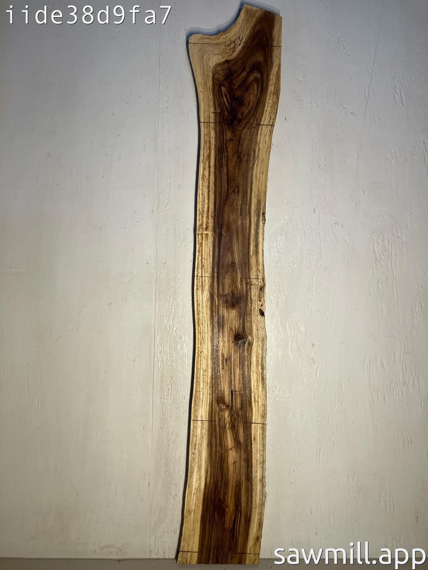 1.75" x 8" x 59" Monkeypod