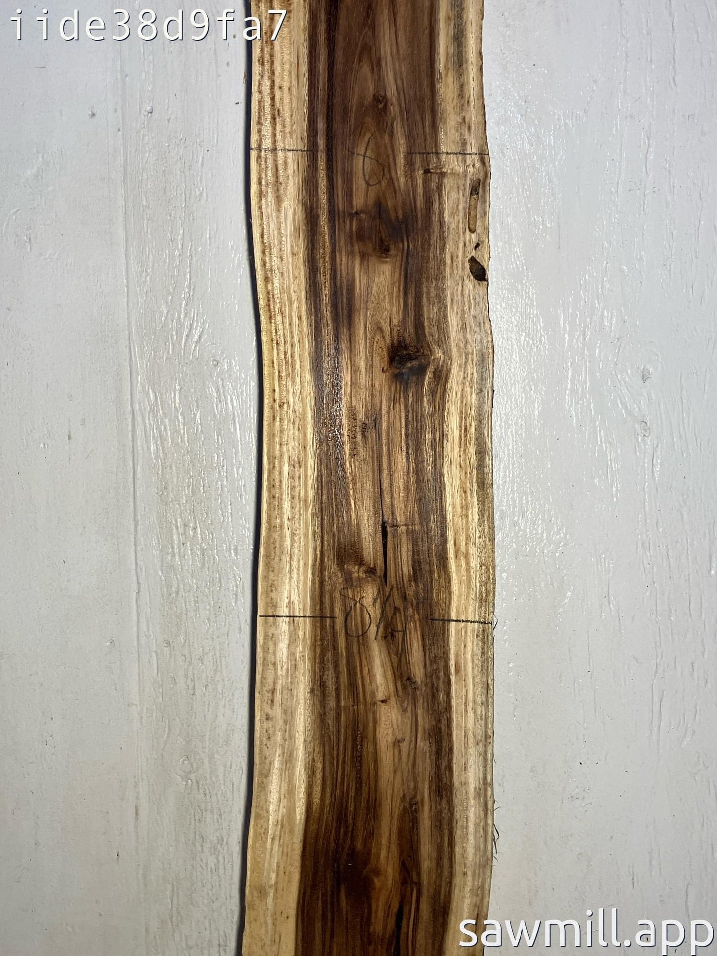 1.75" x 8" x 59" Monkeypod