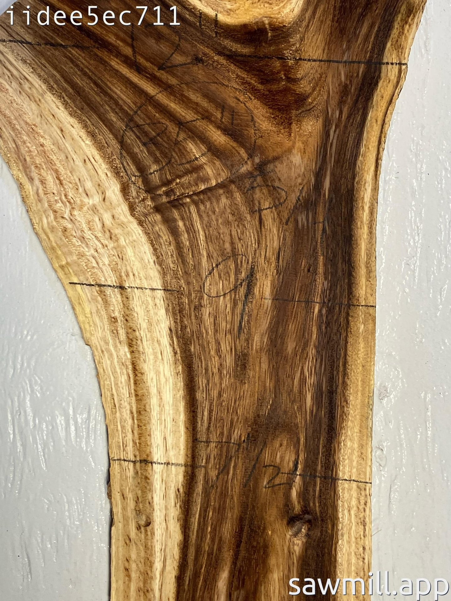 1.25" x 12" x 35" Monkeypod