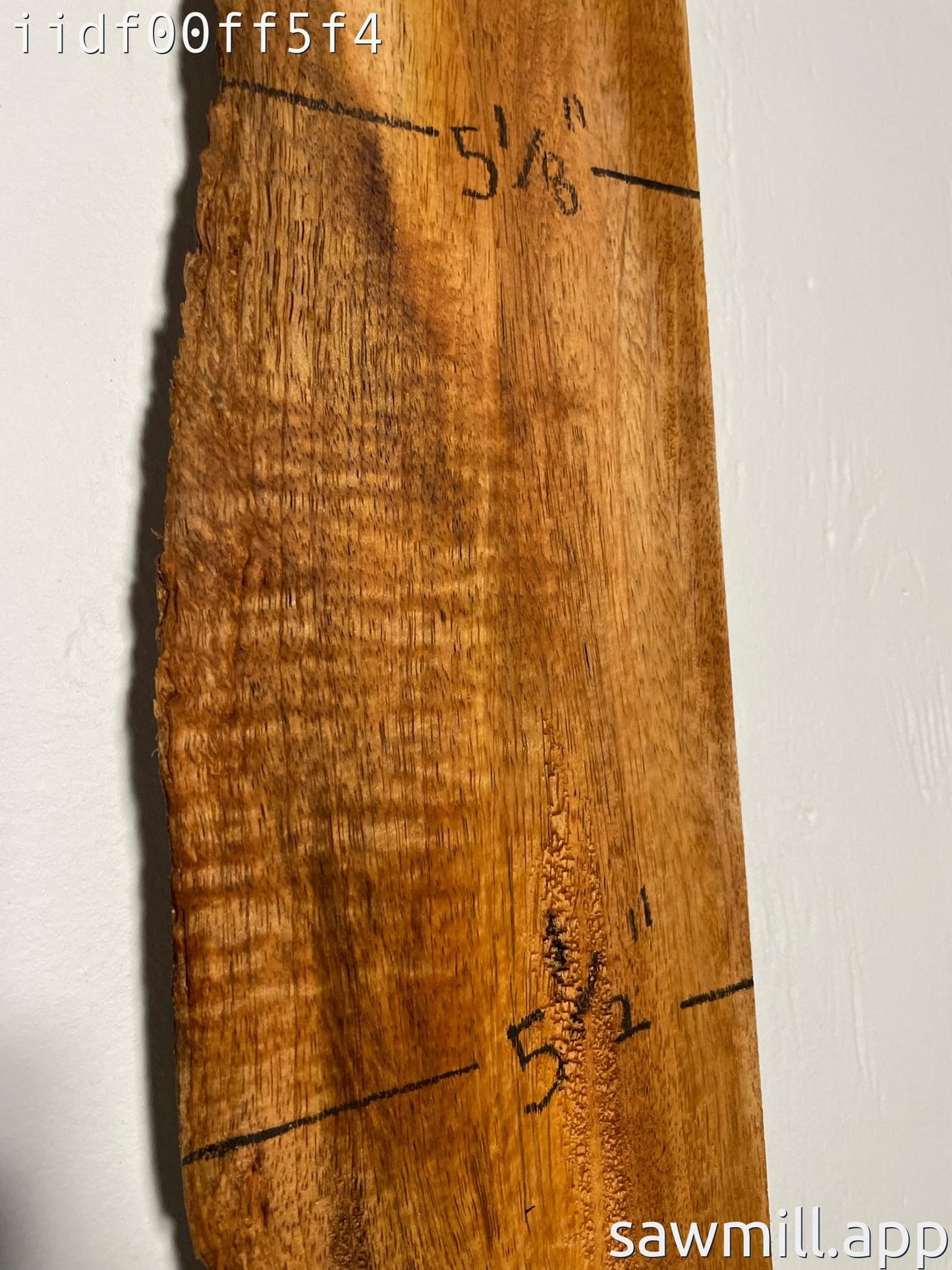 1" x 5" x 59" Mango