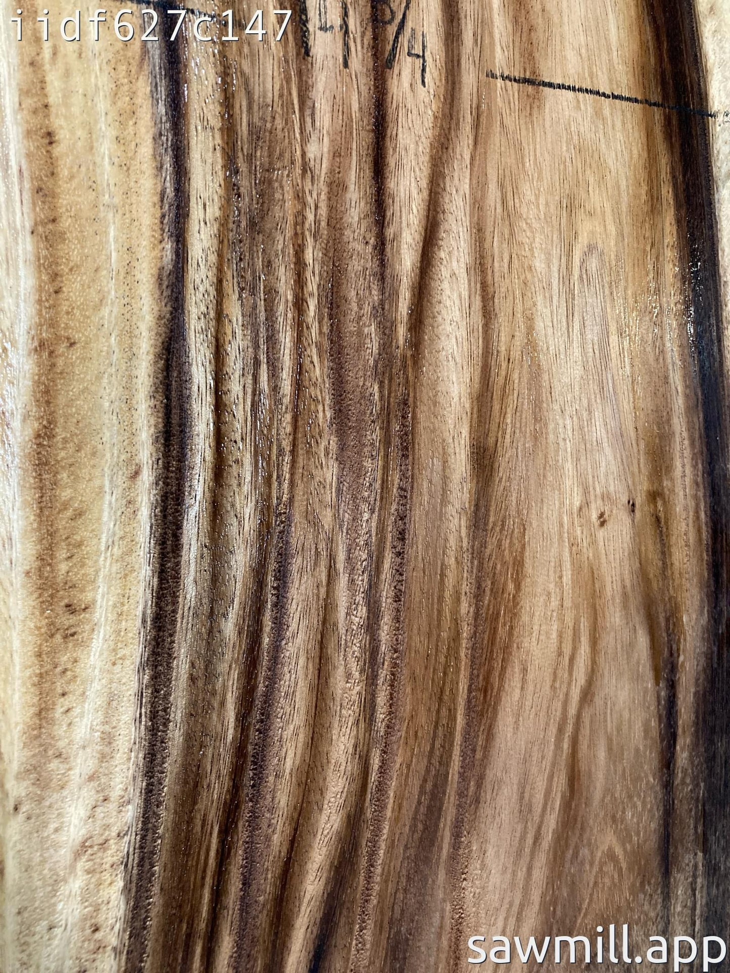 0.75" x 14" x 43" Monkeypod
