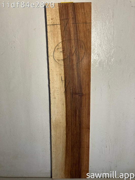 1" x 7" x 31" Chocolate Albizia