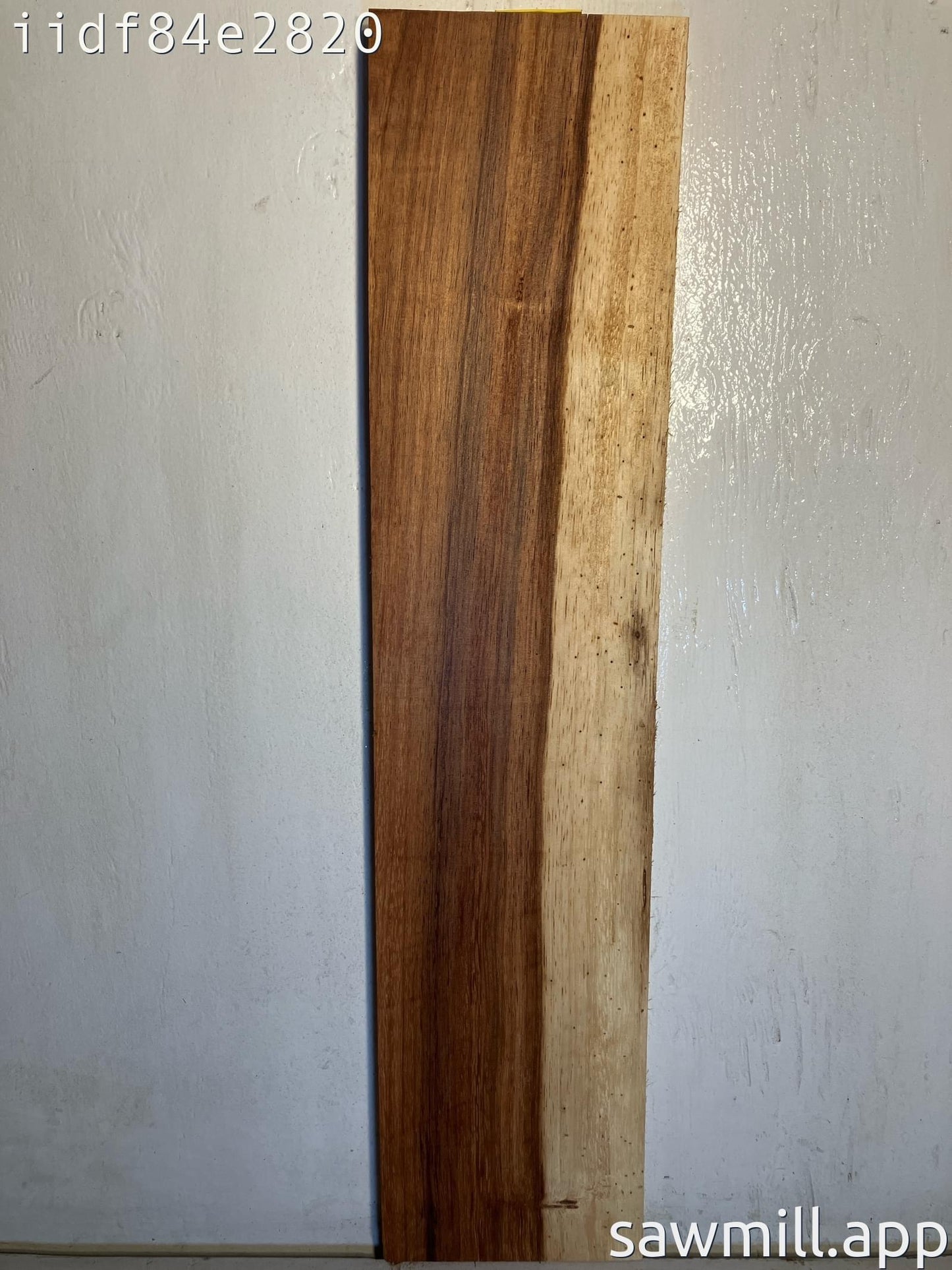 1" x 7" x 31" Chocolate Albizia