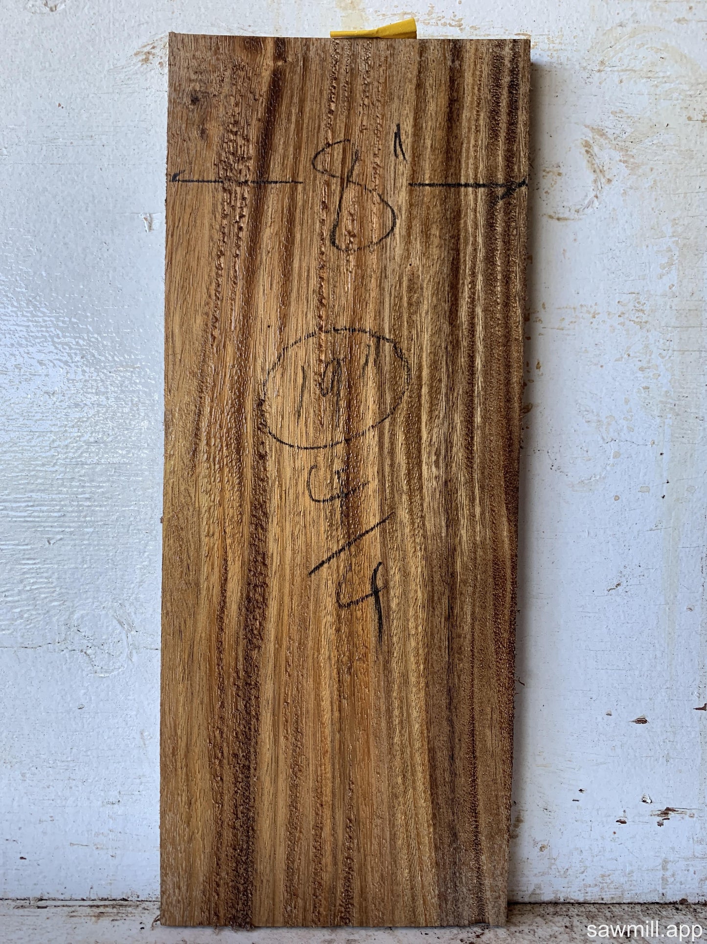 1" x 8" x 19" Monkeypod