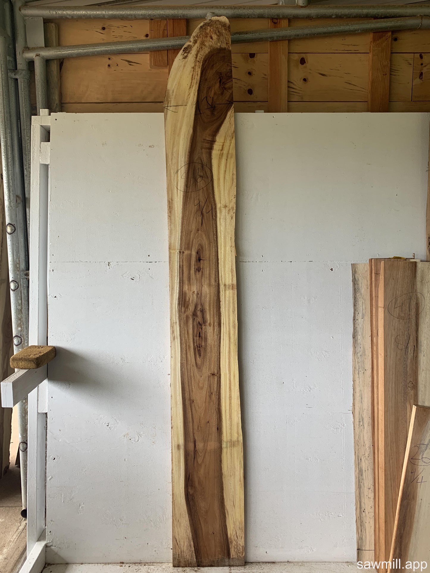 1" x 11" x 86" Monkeypod
