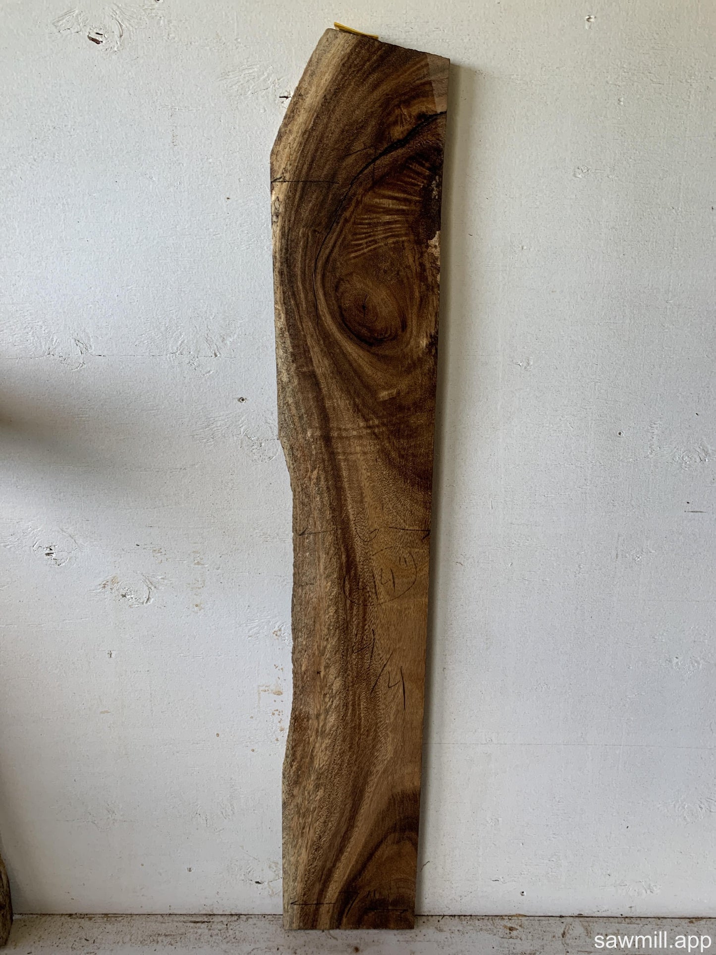 1" x 7" x 44" Monkeypod