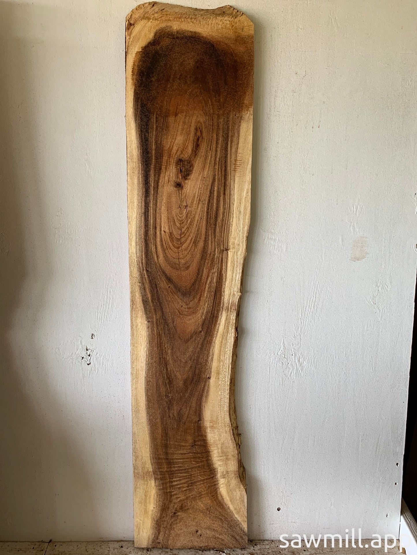1" x 12" x 58" Monkeypod